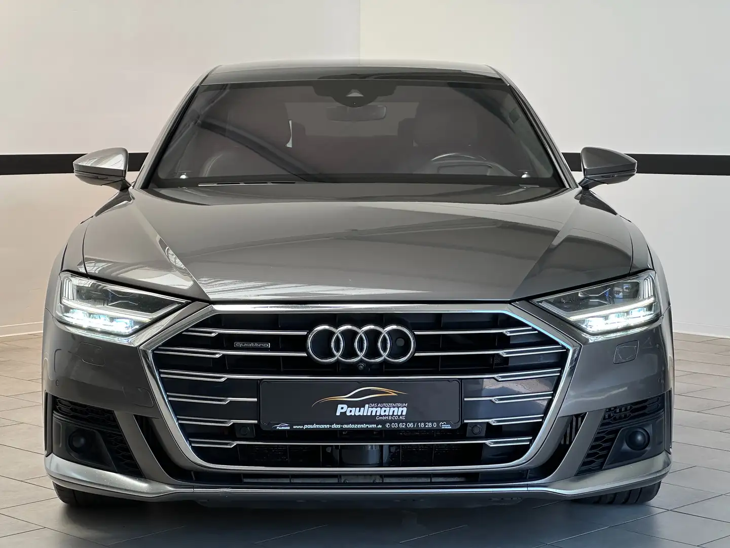 Audi A8 L 60 TFSI quattro Navi*LASER*Matrix*Standheiz.* Gris - 2