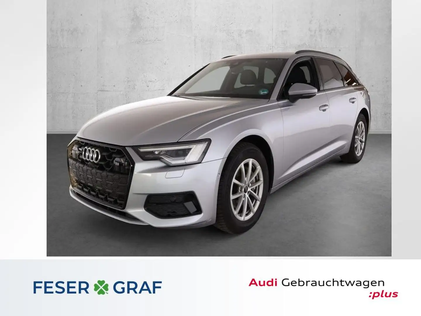 Audi A6 Avant 40 TDI quattro S tr. HuD-Matrix-ACC-360 Kame Silber - 1
