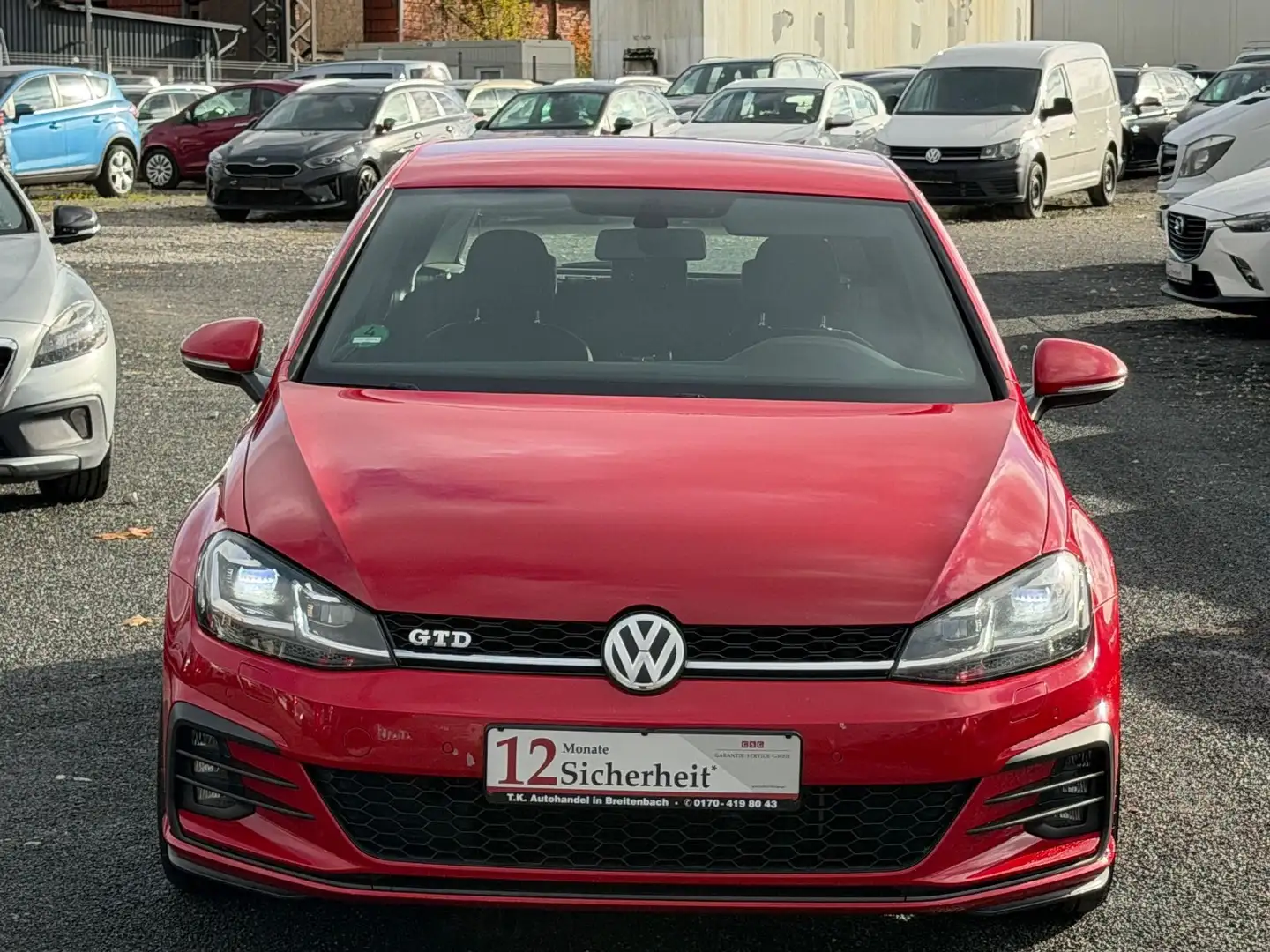 Volkswagen Golf VII Lim. GTD BMT/Start-Stopp/AHK/EURO 6 Rouge - 2