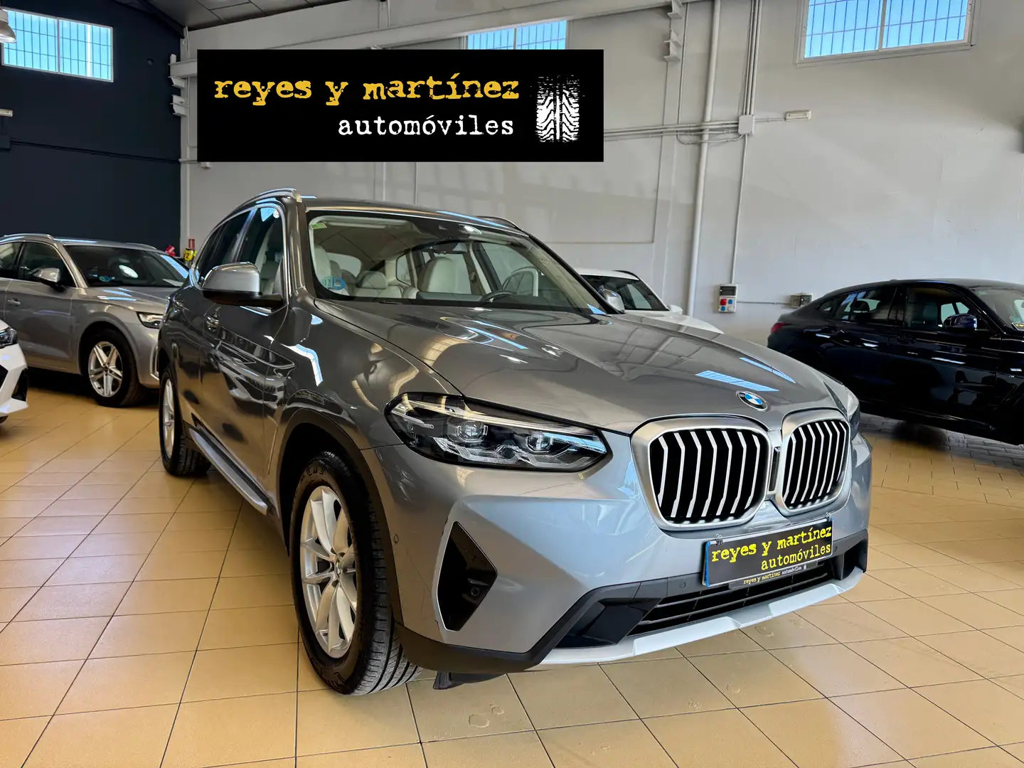 BMW X3 xDrive 20dA xLine Gris - 2