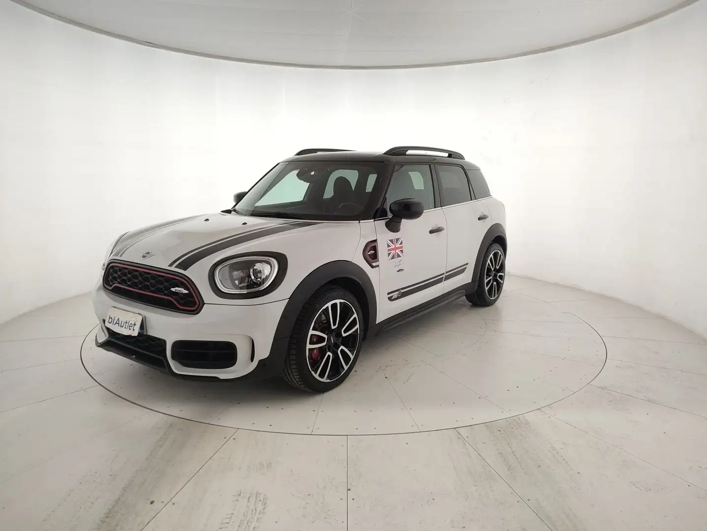 MINI John Cooper Works Countryman 2017 Benzi Mini Countryman 2.0 JCW auto Blanc - 1