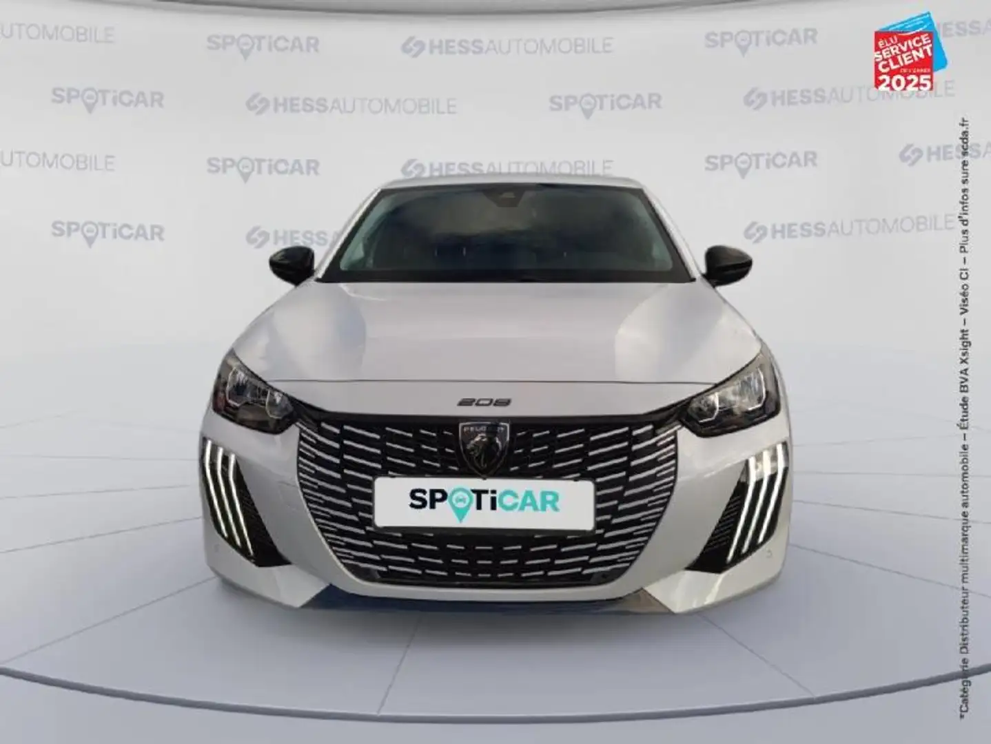 Peugeot 208 1.2 100ch S/S Allure Radar AV/AR Carplay Blanc - 2