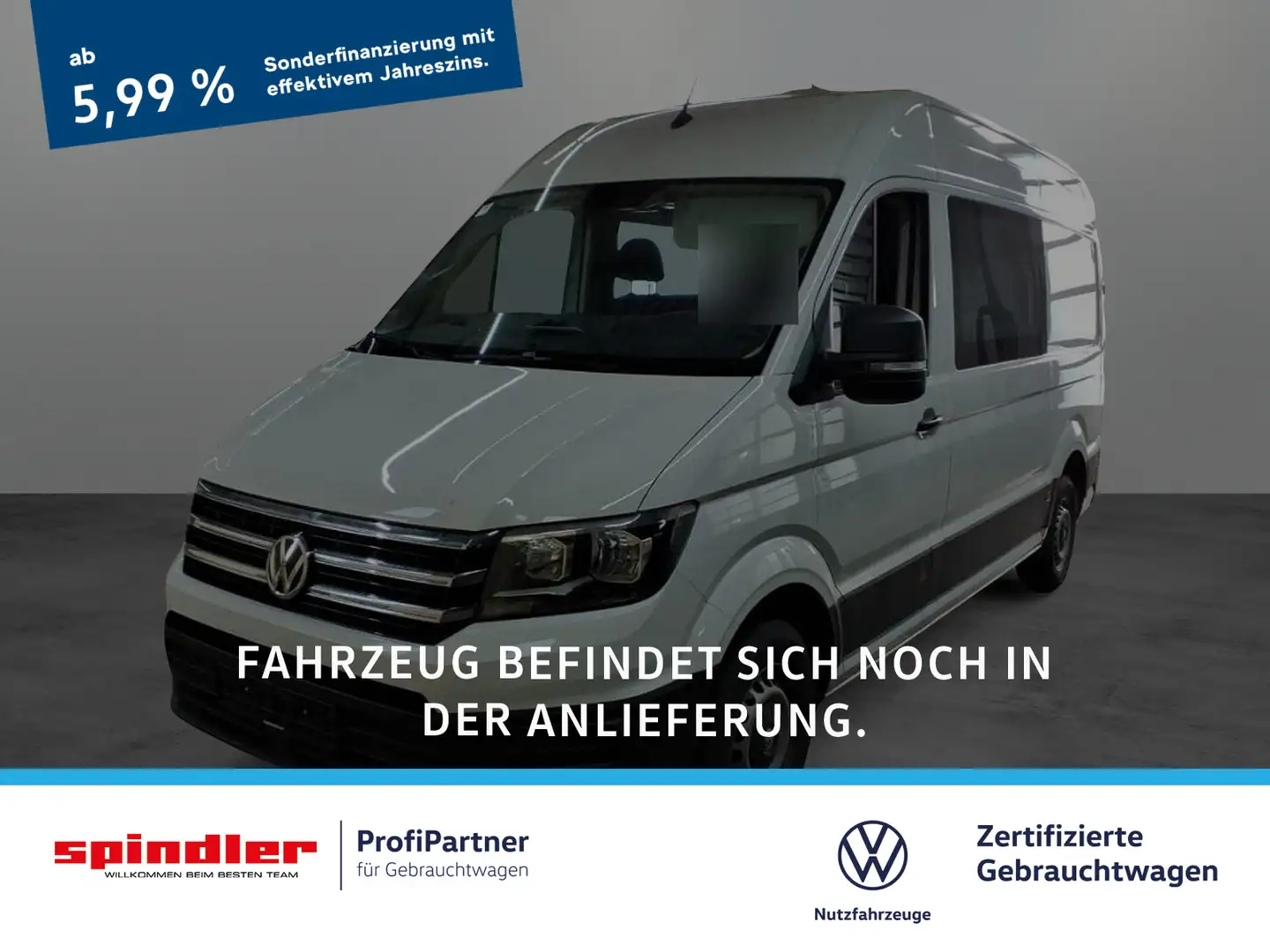 Volkswagen Crafter Plus 35 Kasten L2H2 / Klima, PDC vo & hi Blanc - 1
