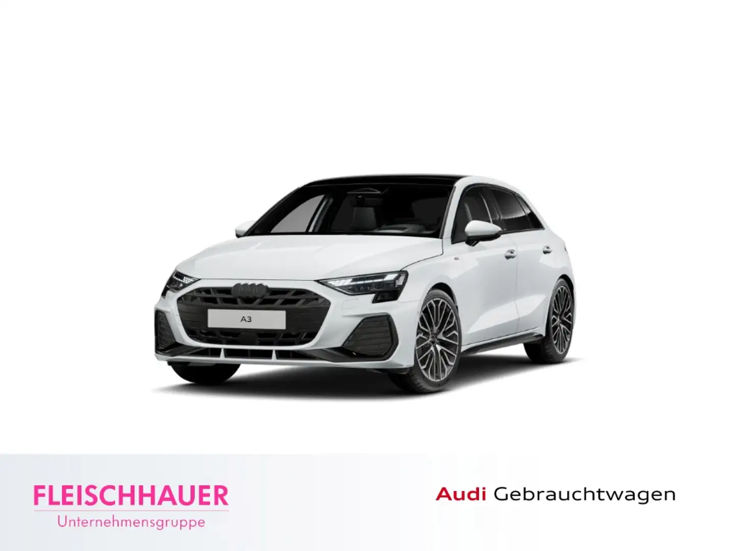 Audi A3 Sportback S line 1.5 TFSI PANO SONOS LED RFK Weiß - 1
