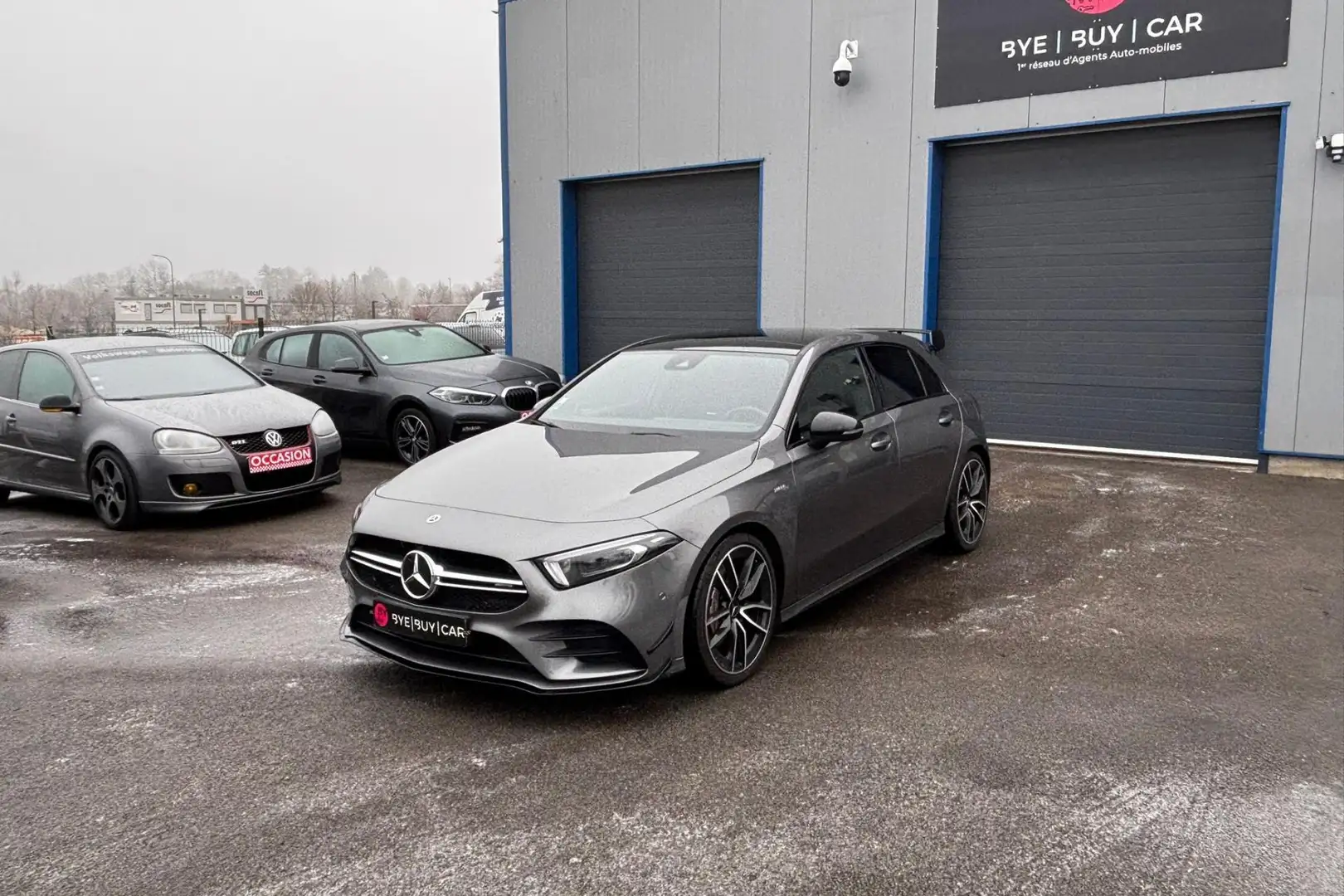 Mercedes-Benz CL 35 A35 AMG BVA Speedshift 306 CH 7G-DCT 4-Matic TO Gris - 2