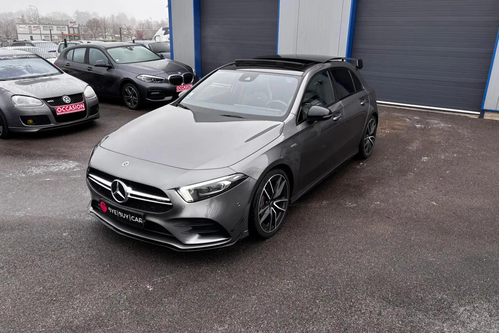Mercedes-Benz CL 35 A35 AMG BVA Speedshift 306 CH 7G-DCT 4-Matic TO Gris - 1