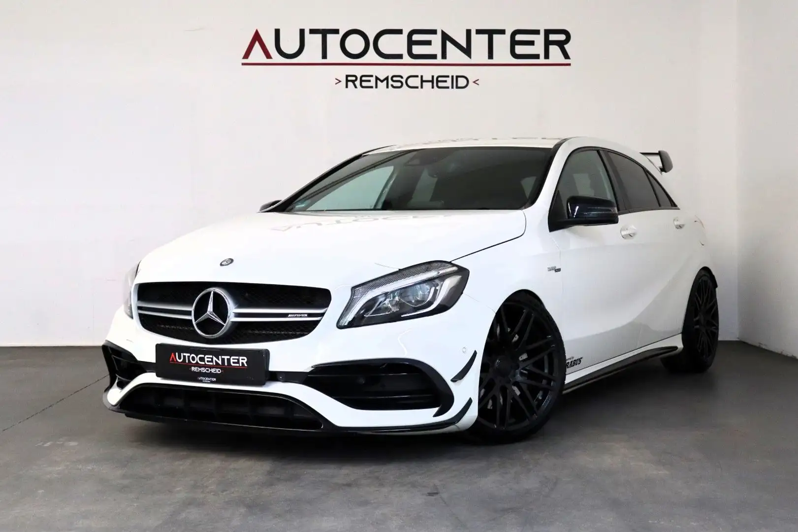 Mercedes-Benz A 45 AMG 4Matic Aero-Kit Performance-AGA Brabus Blanc - 1
