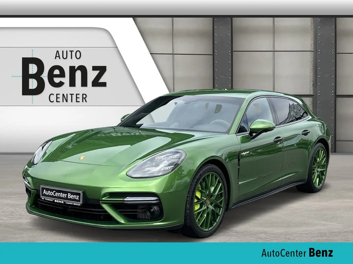 Porsche Panamera SPORT TURISMO TURBO S E-HYBRID Klima Navi Zelená - 1