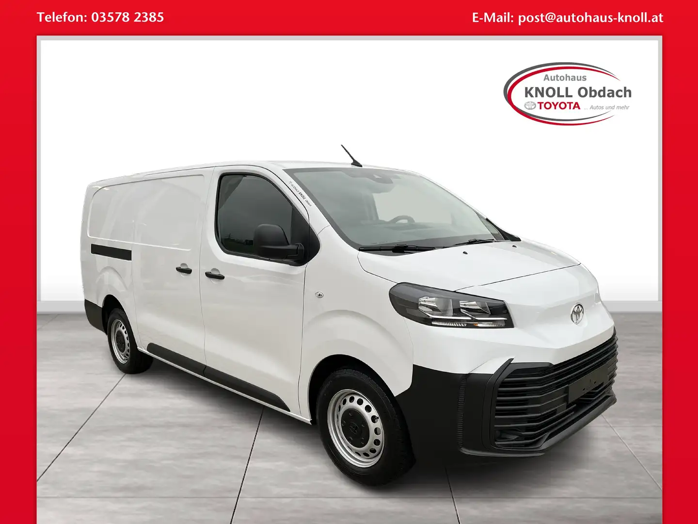 Toyota Proace 2,0l 144PS Diesel L2 Kasten ProWork GEWERBE Weiß - 1