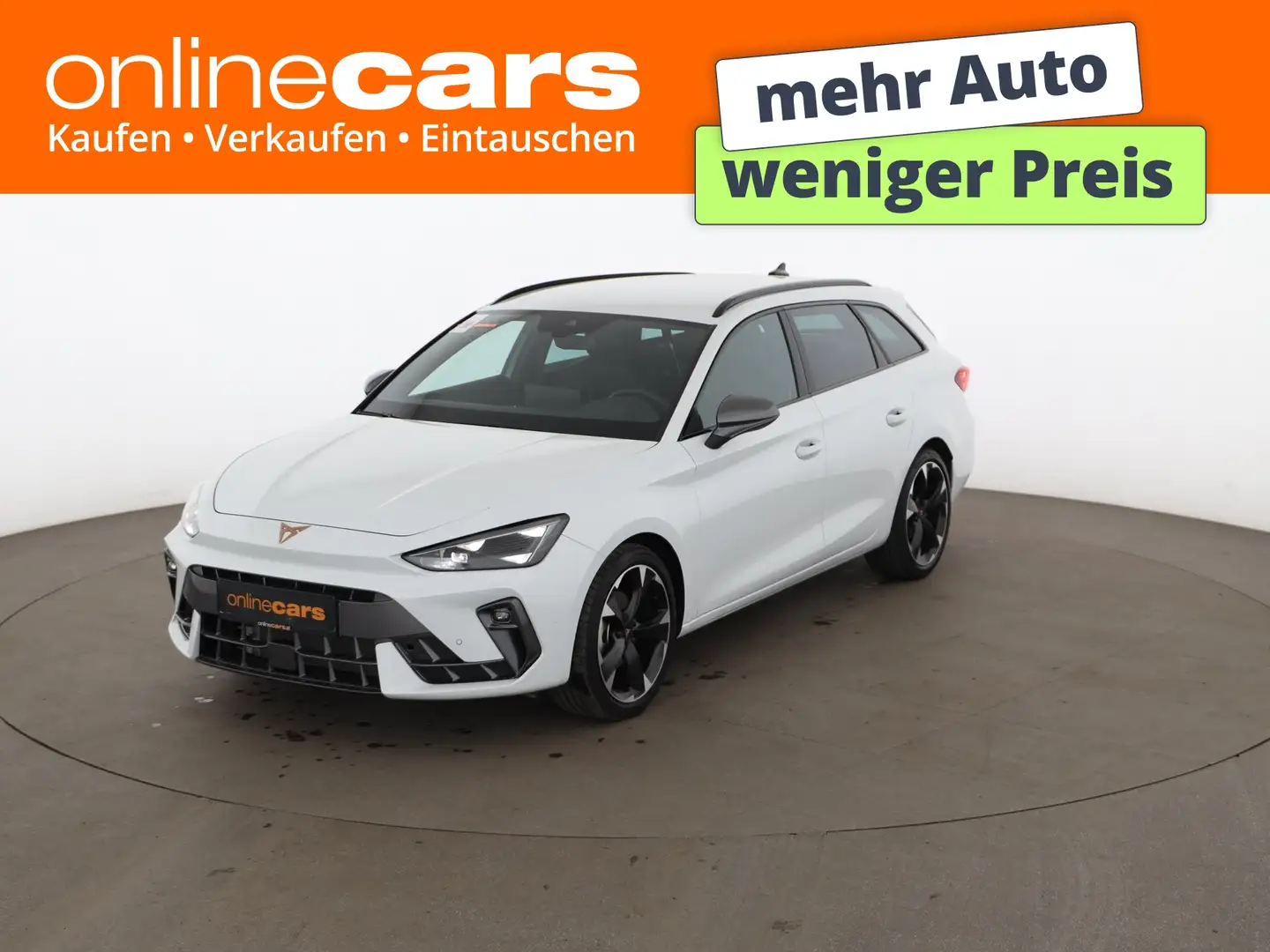 CUPRA Leon ST 1.5 eTSI Aut LED RADAR ASSIST TEMP PDC Weiß - 1