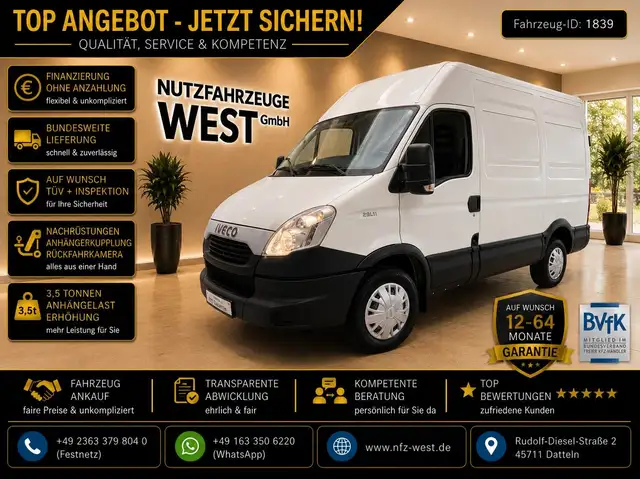 Iveco Daily 29L11 L2-H2 *Hochdach*AHK*Garantie*