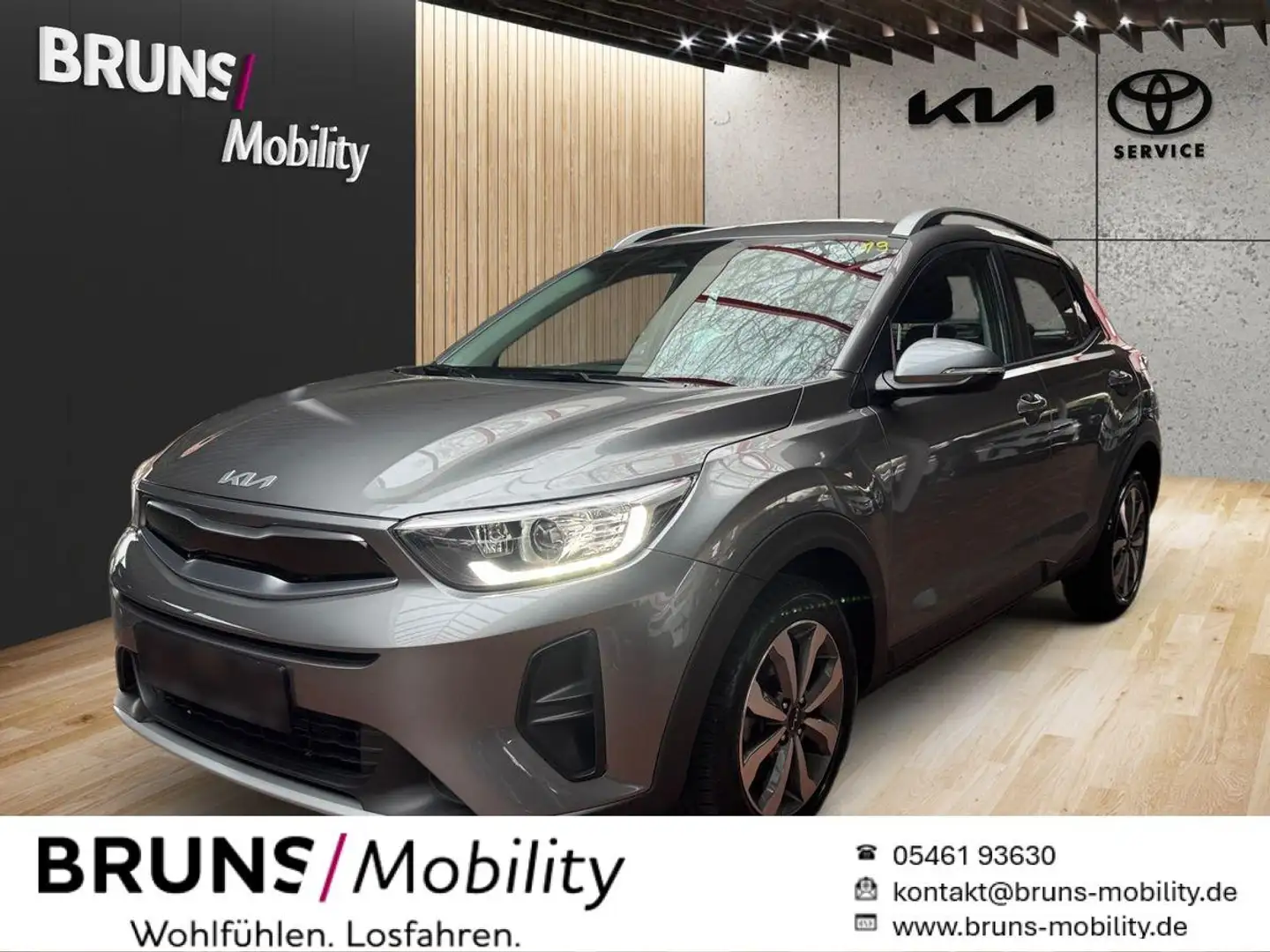 Kia Stonic 1.0 Automatik Vision Navi Kamera Grau - 1