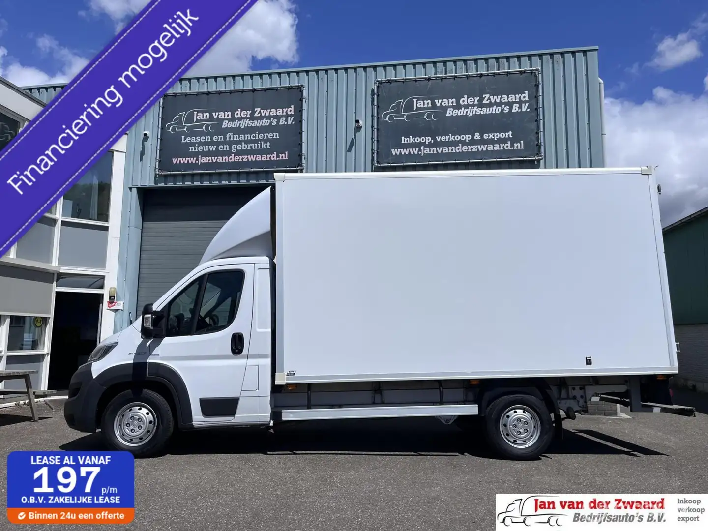Fiat Ducato Meubelbak 35H 2.3 MultiJet MAXI Airco 19.5 M3 Blanc - 1