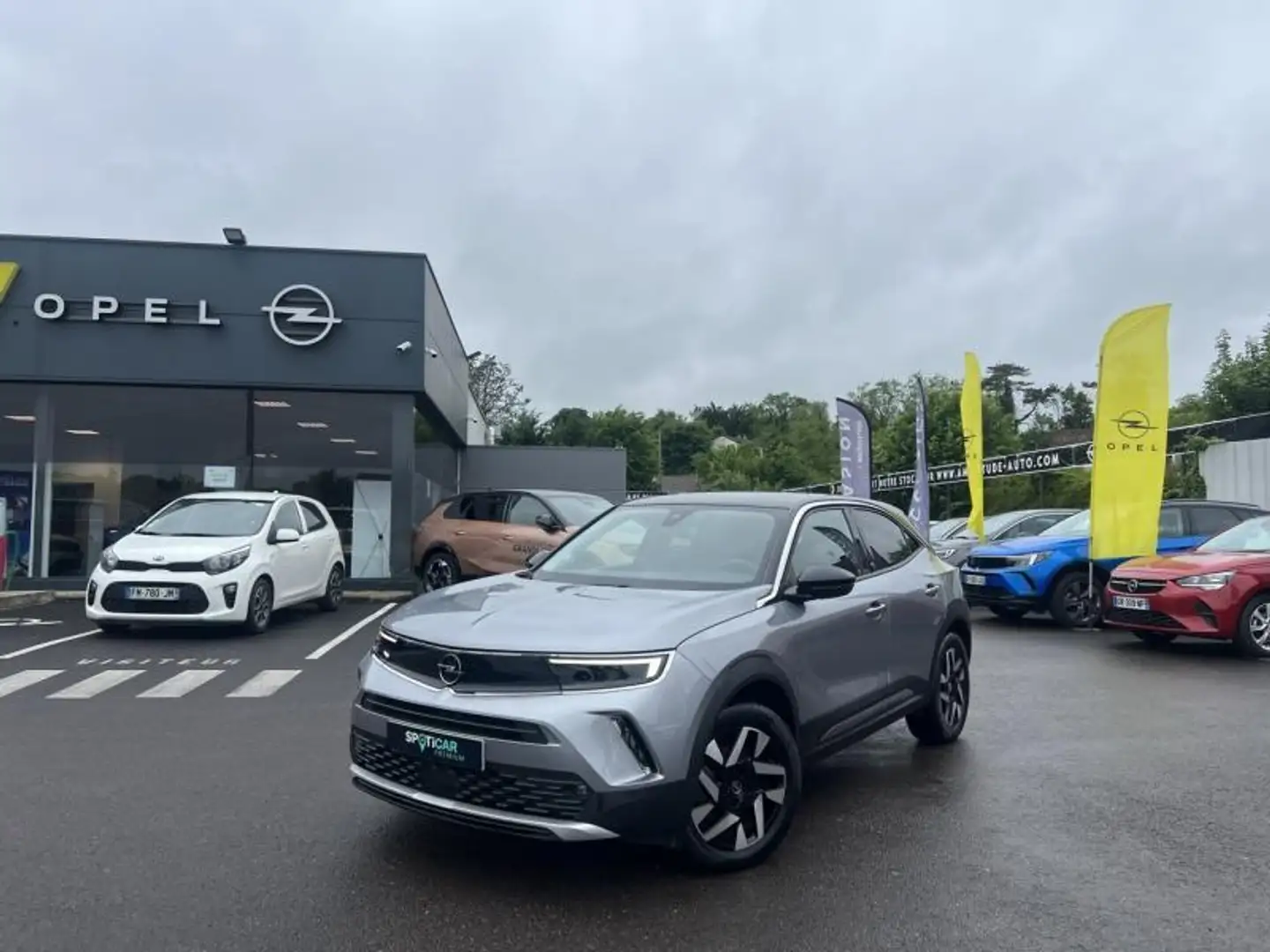 Opel Mokka-E Mokka-e 136ch Elegance Gris - 1