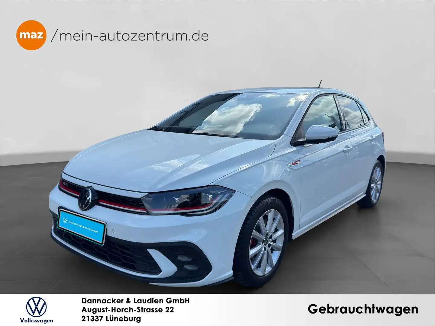 Volkswagen Polo GTI 2.0 TSI Alu Matrix-LED Navi ACC Digit.Coc Weiß - 1