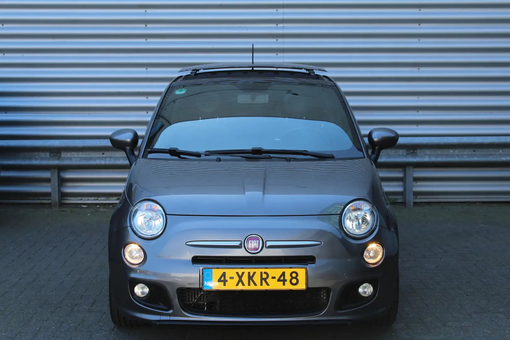Fiat 500 0.9 TwinAir 81pk Turbo 500S Panoramadak NL-Auto NA Grau - 2