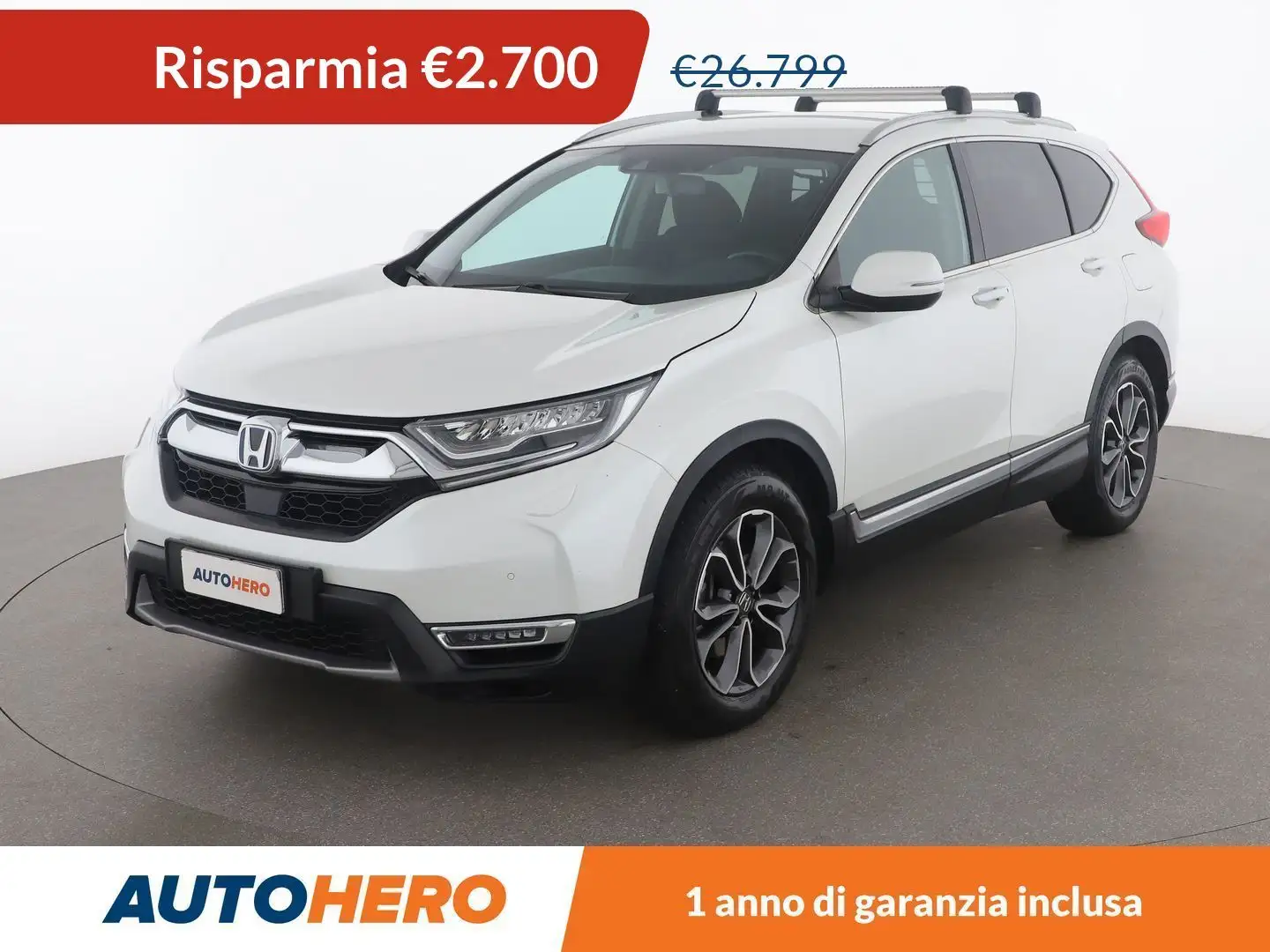 Honda CR-V 2.0 i-MMD Hybrid Elegance 2WD Bianco - 1