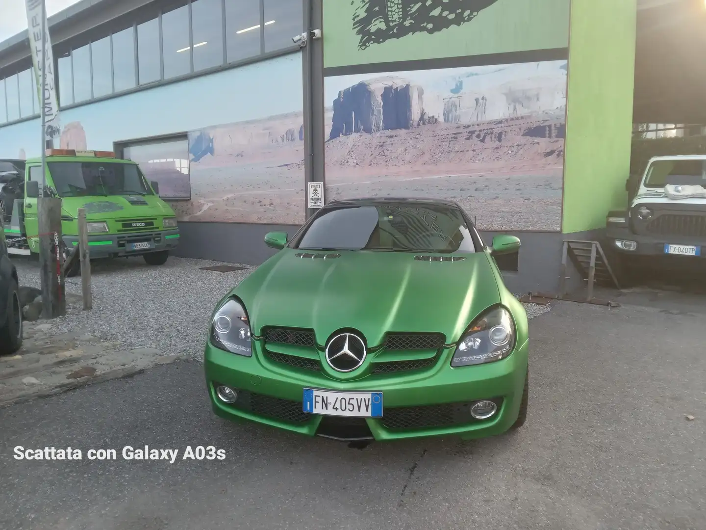 Mercedes-Benz SLK 200 k Sport 184cv Verde - 1