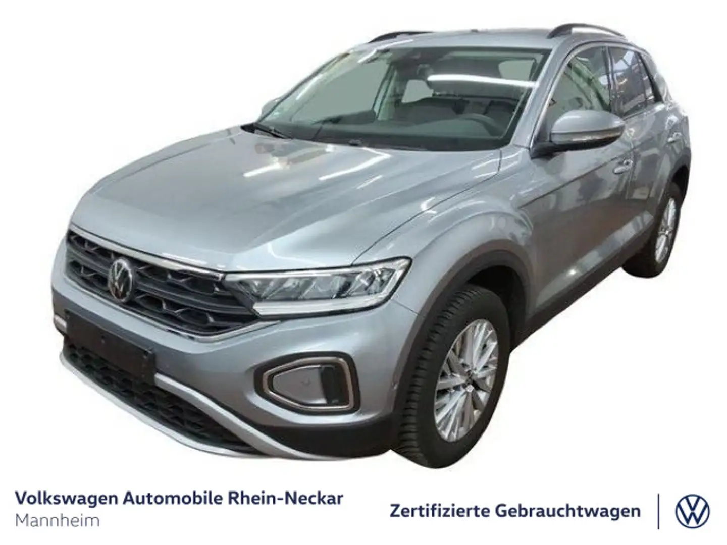Volkswagen T-Roc 2.0 TDI Life DSG GAR2030 Navi Kamera LED u Silber - 2