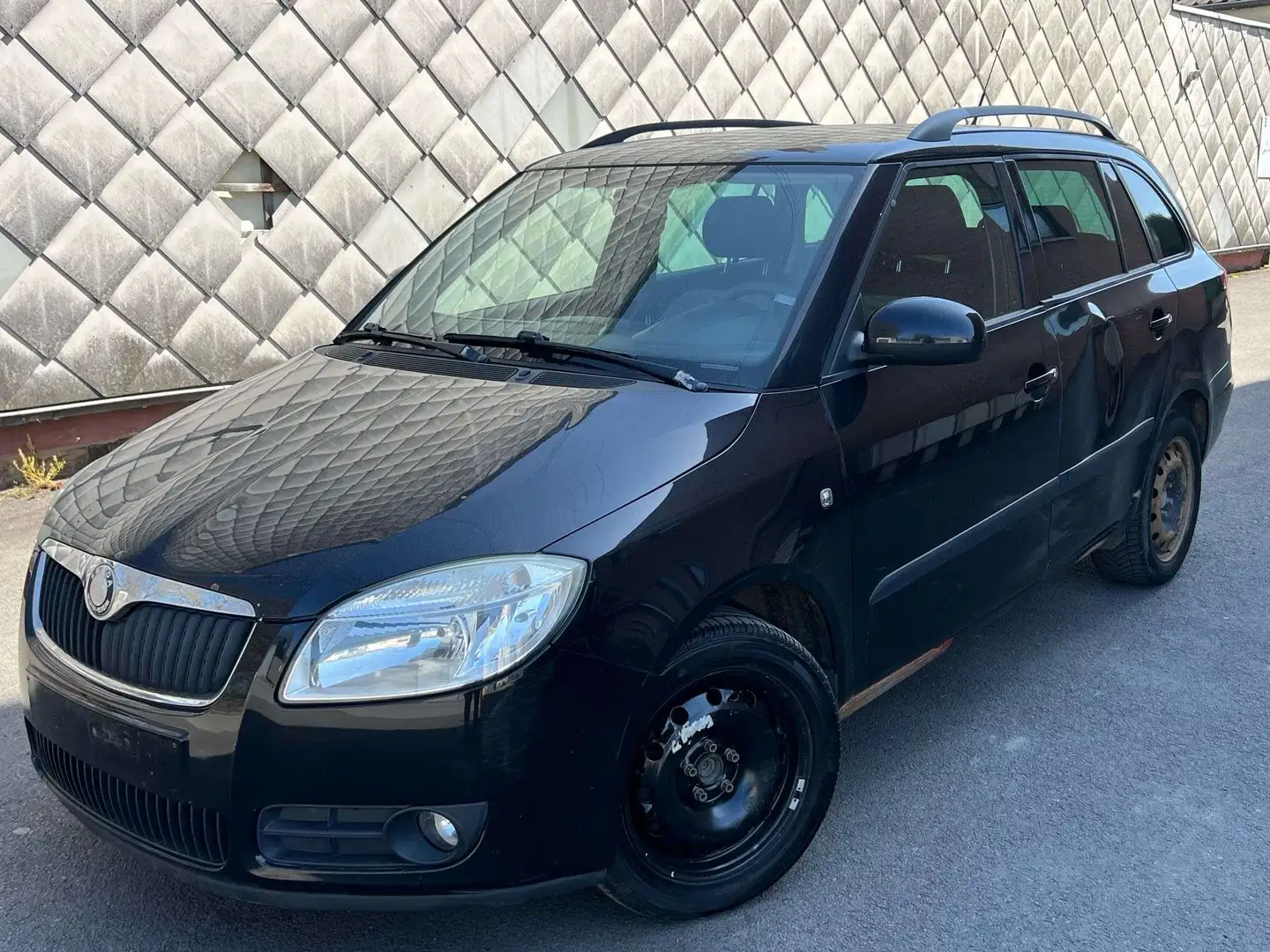 Skoda Fabia 1.9 TDi 2009// 305.000km// AirCo// Negro - 1