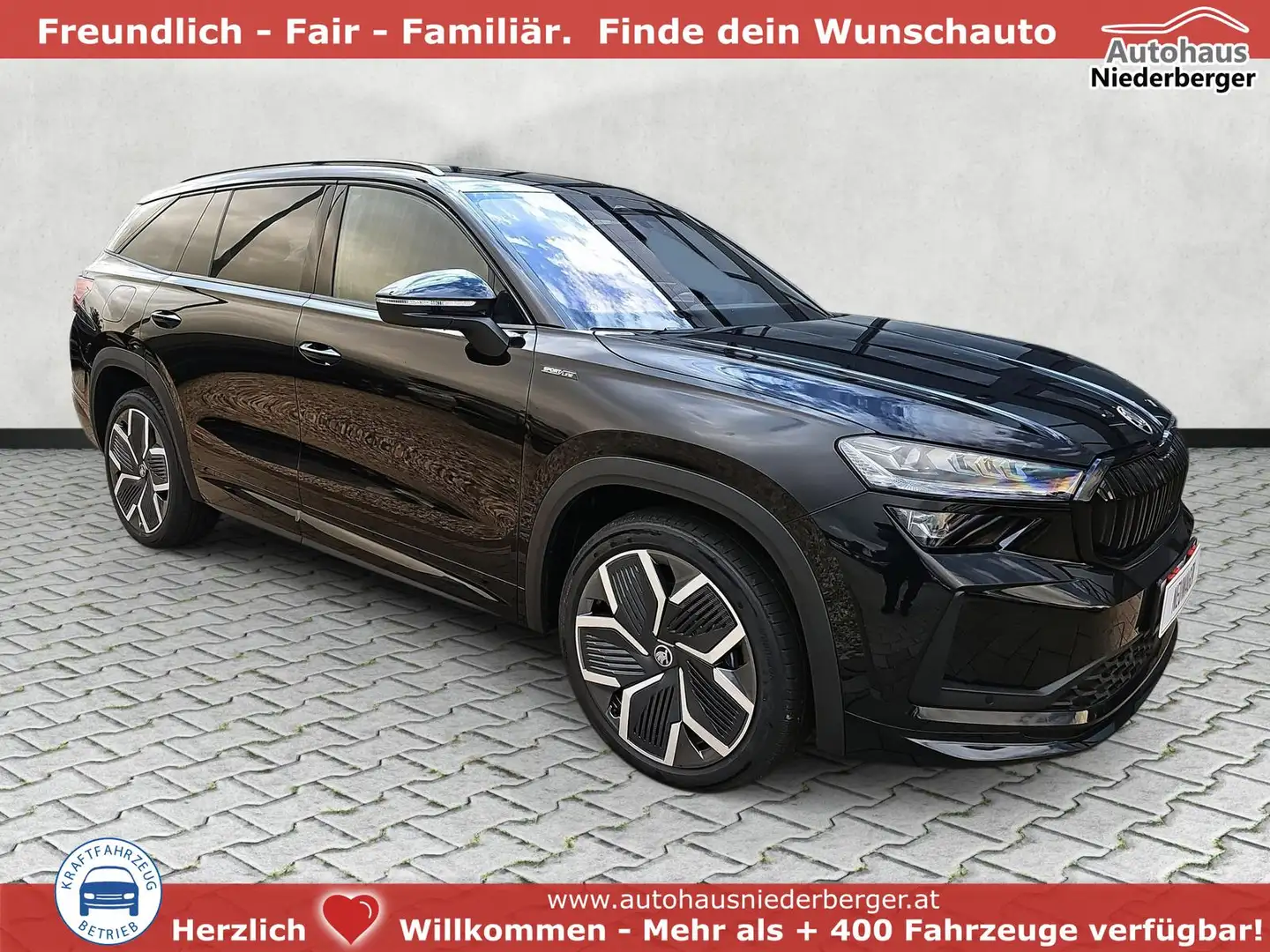 Skoda Kodiaq 2.0 TDI 142kW 4x4 Sportline DSG 5-Si Matrix AHK... Schwarz - 1