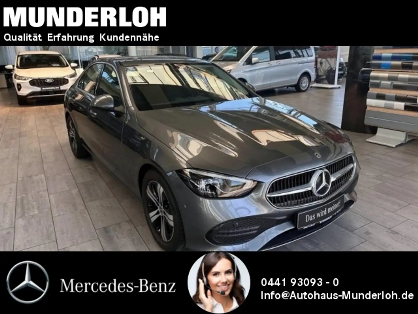 Mercedes-Benz C 200 Avantgarde Navi Kamera Spiegel-Paket Grau - 1