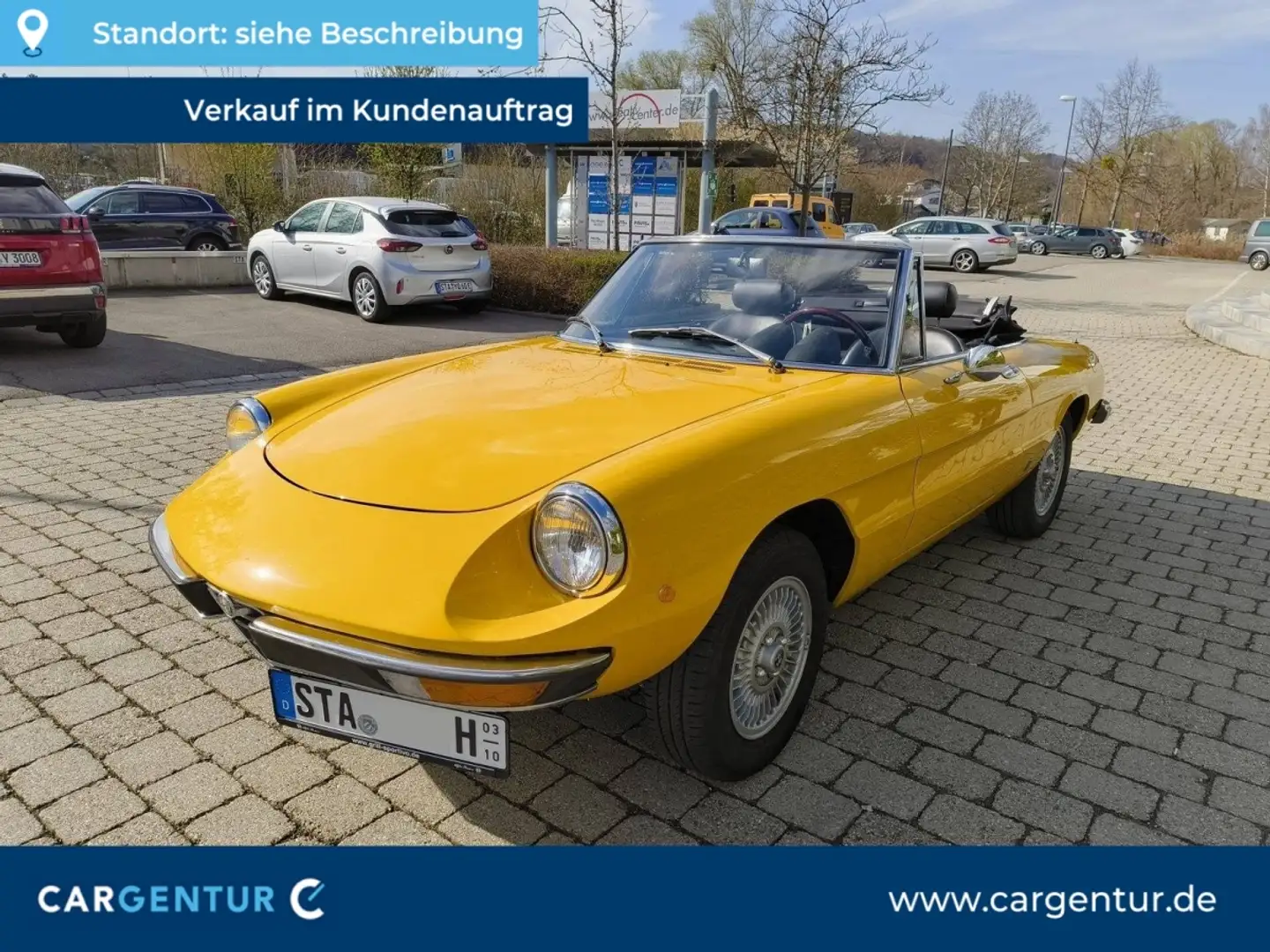 Alfa Romeo Spider 2000 Veloce|Classic Data 1-|restauriert Galben - 1