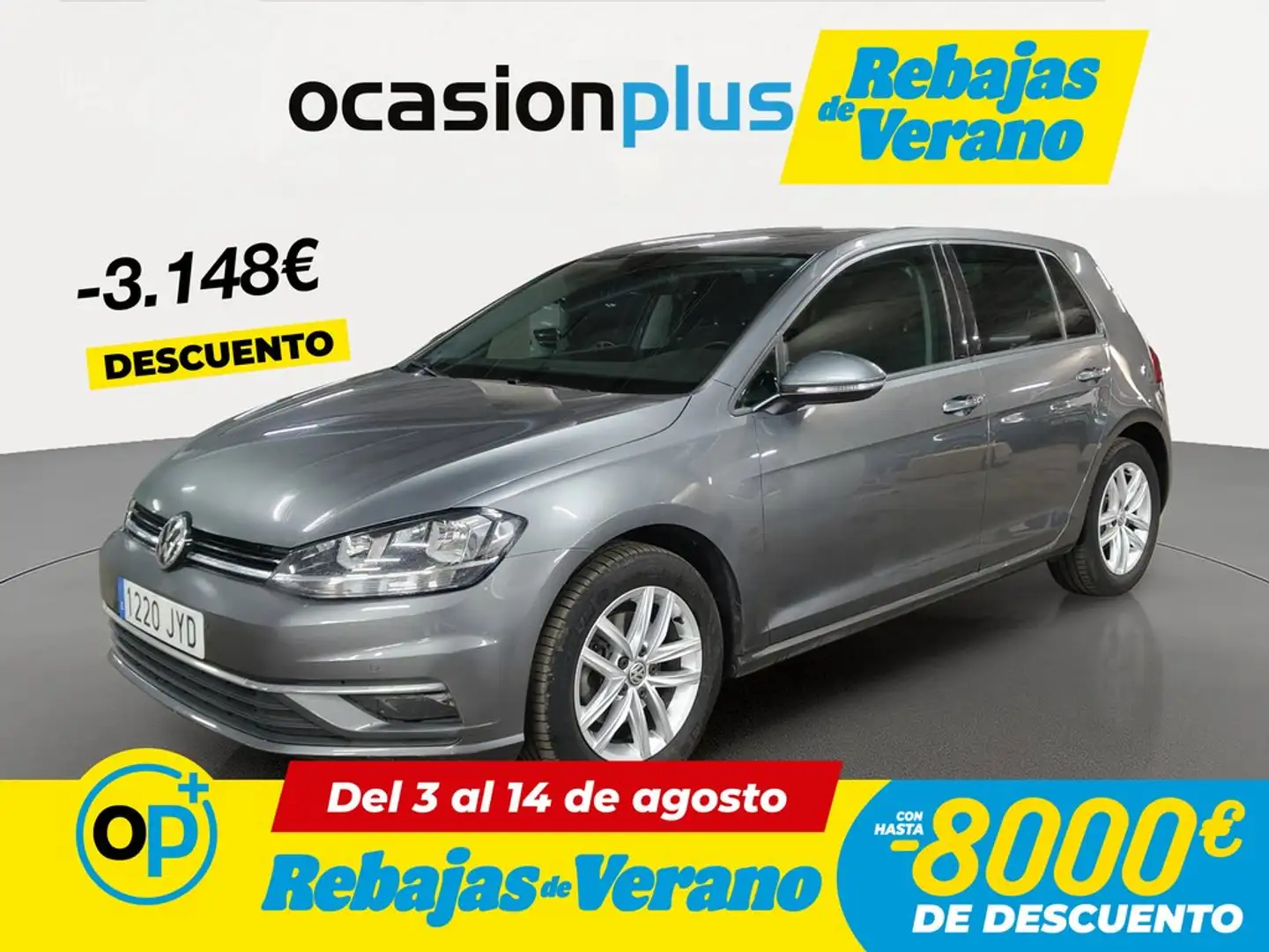 Volkswagen Golf 1.4 TSI Advance 92kW Gris - 1