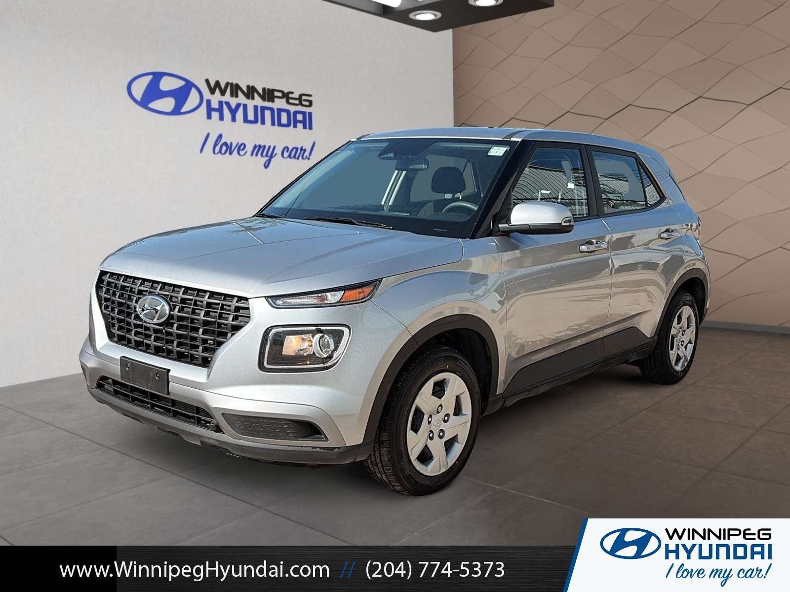 Silver 2024 Hyundai Venue SUV / Crossover Automatic