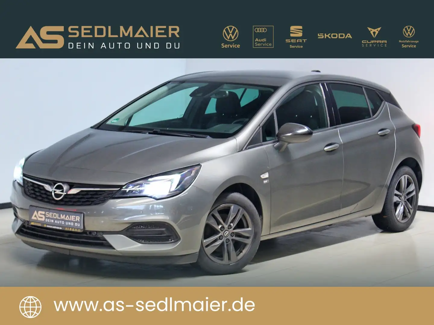 Opel Astra K 1.5 D RCam|NAV|CarPlay|Tempom|LenkHz|SHZ Gris - 1