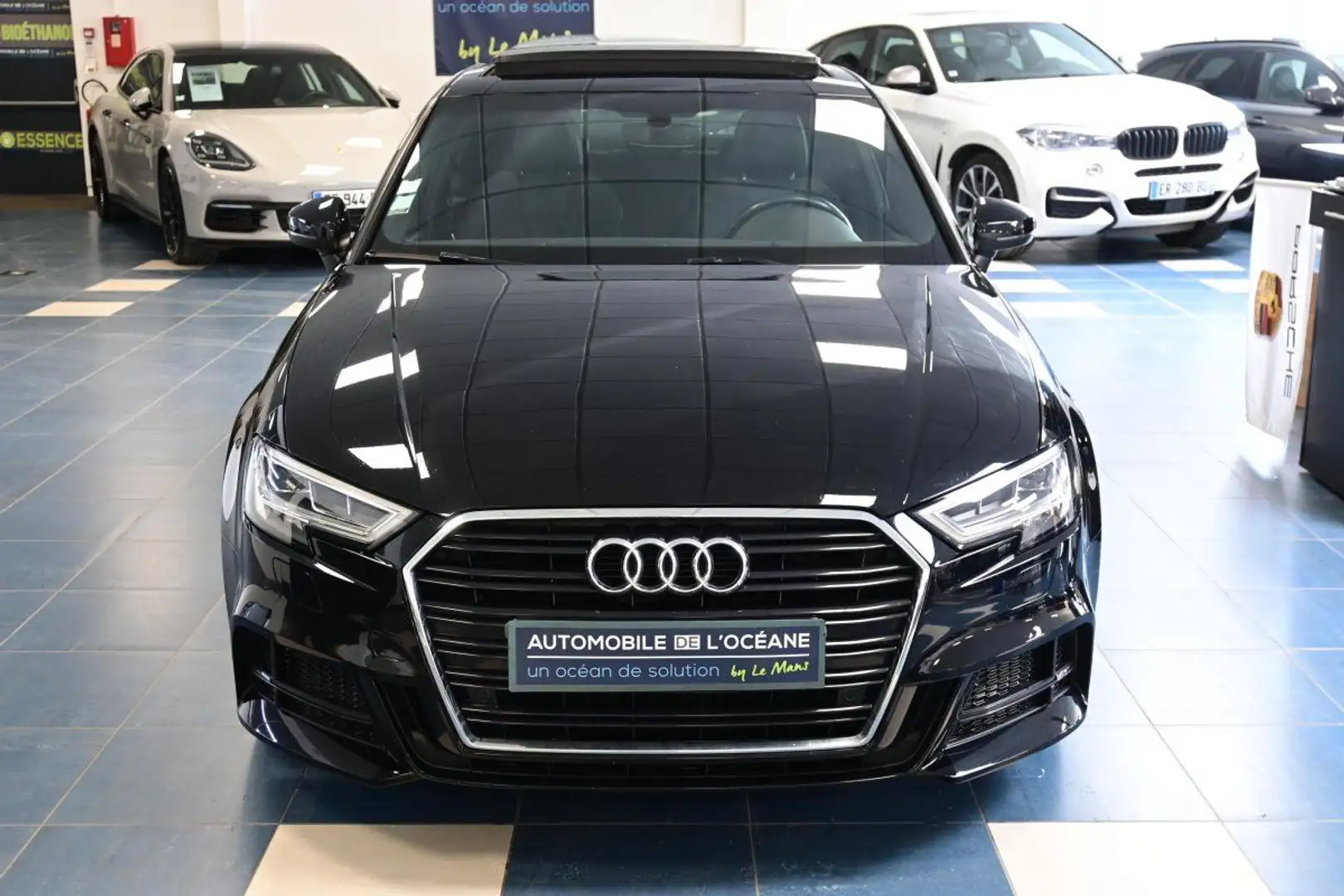 Audi A3 BERLINE 35 TDI 150 S tronic 7 S Line Plus Noir - 2