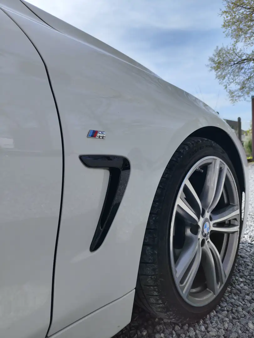 BMW 428 428i Coupe 245pk Sport-Aut. M pakket Bílá - 2