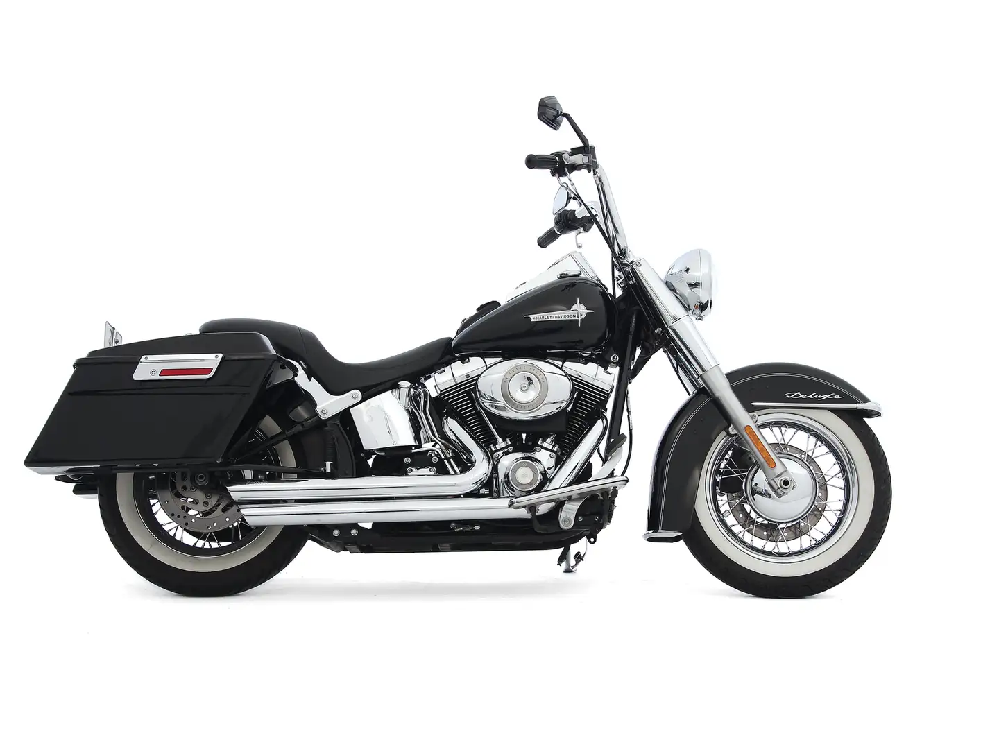 Harley-Davidson Softail FLSTN DELUXE Fekete - 2