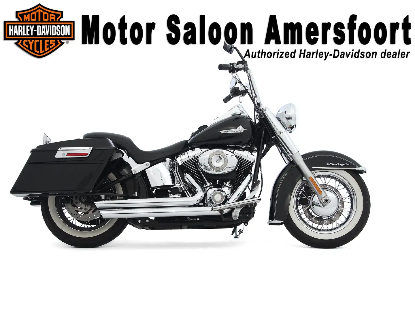 Harley-Davidson Softail FLSTN DELUXE Siyah - 1