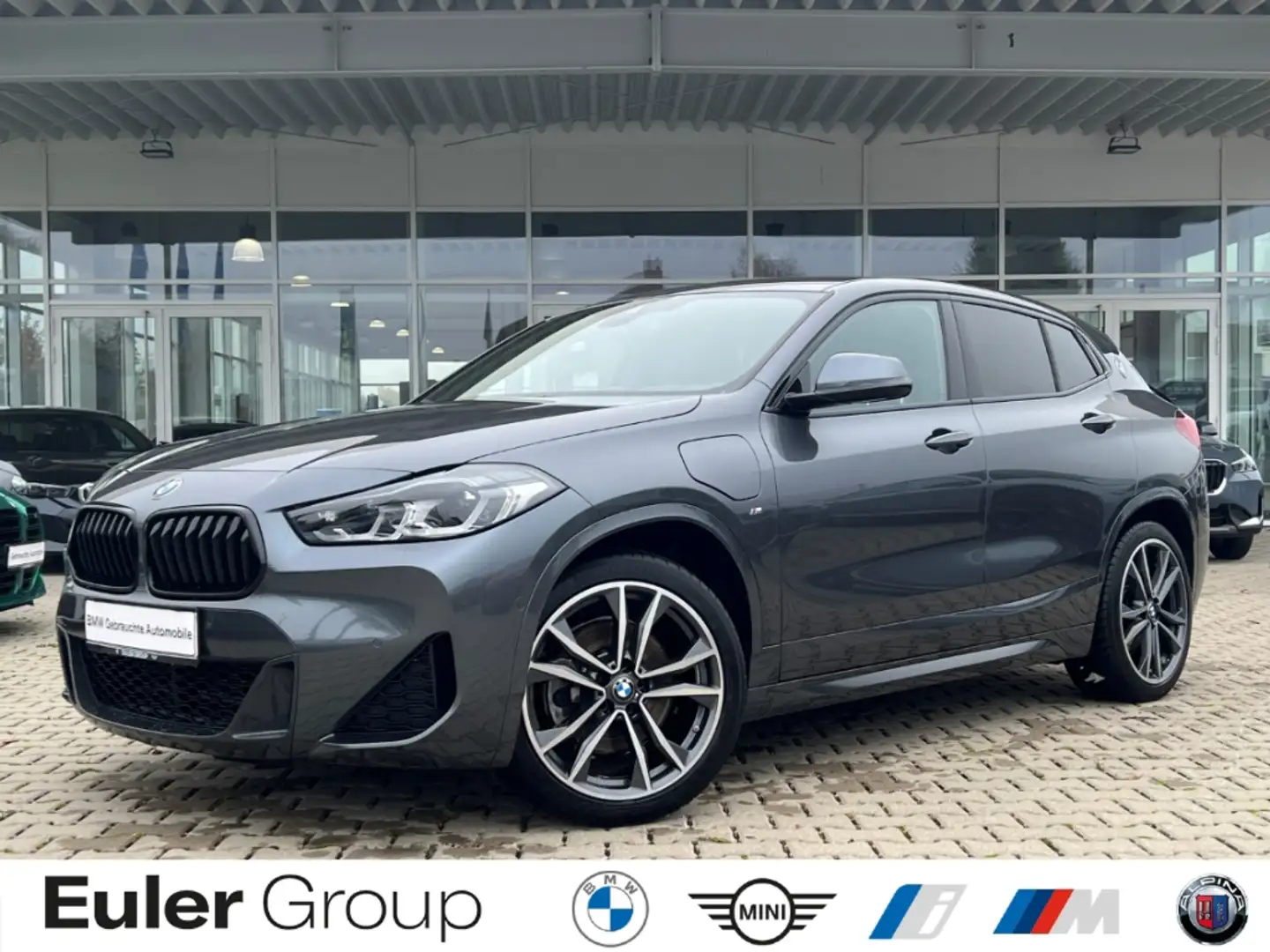 BMW X2 xDrive 25e A M-Sport Sportpaket HUD Navi Memory Si Gris - 1