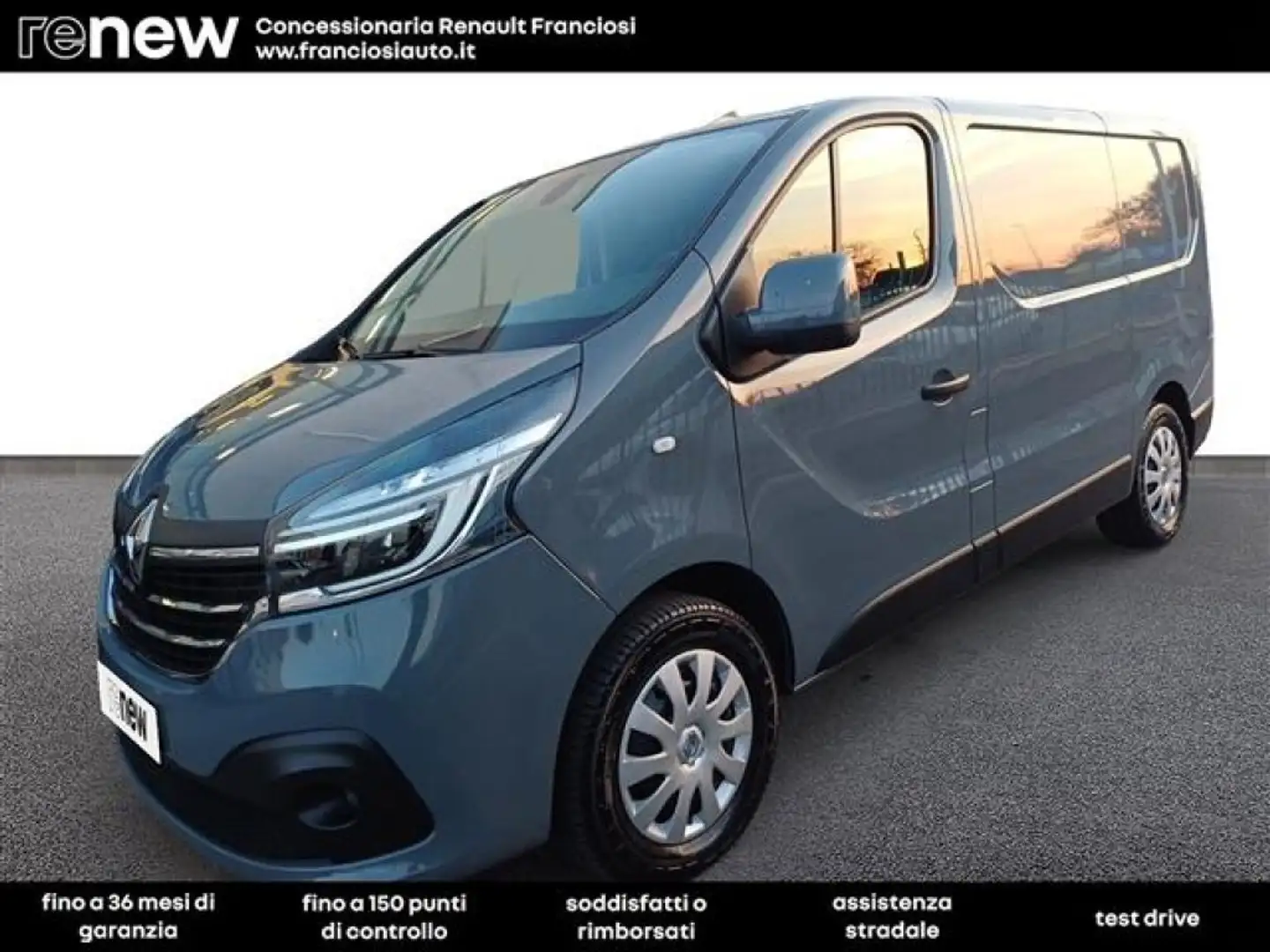 Renault Trafic T27 2.0 dci 145cv L1H1 Energy Ice Grigio - 1