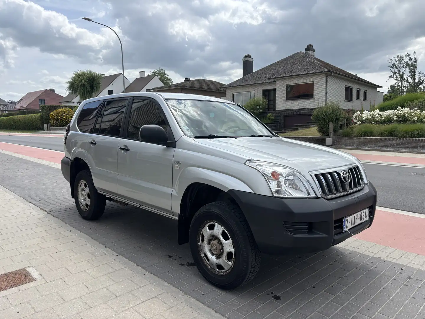 Toyota Land Cruiser Prado land cruiser 120 boite manuel diesel climatise Argent - 1