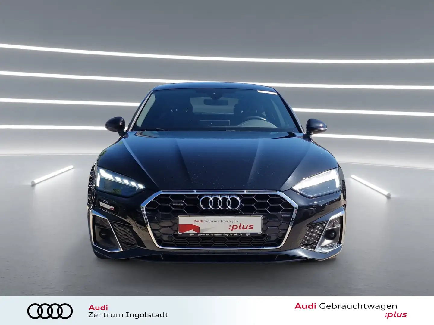 Audi A5 Sportback 45 TFSI qu 2x S line MATRIX AHK ACC Schwarz - 2