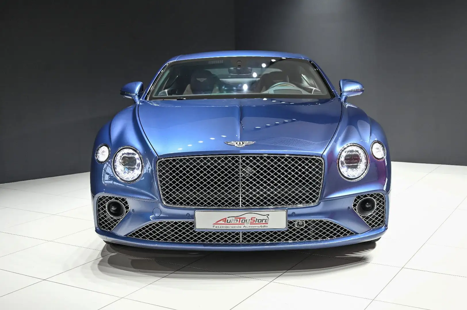 Bentley Continental GT W12 *Mulliner*Blue Crystal* Blau - 2