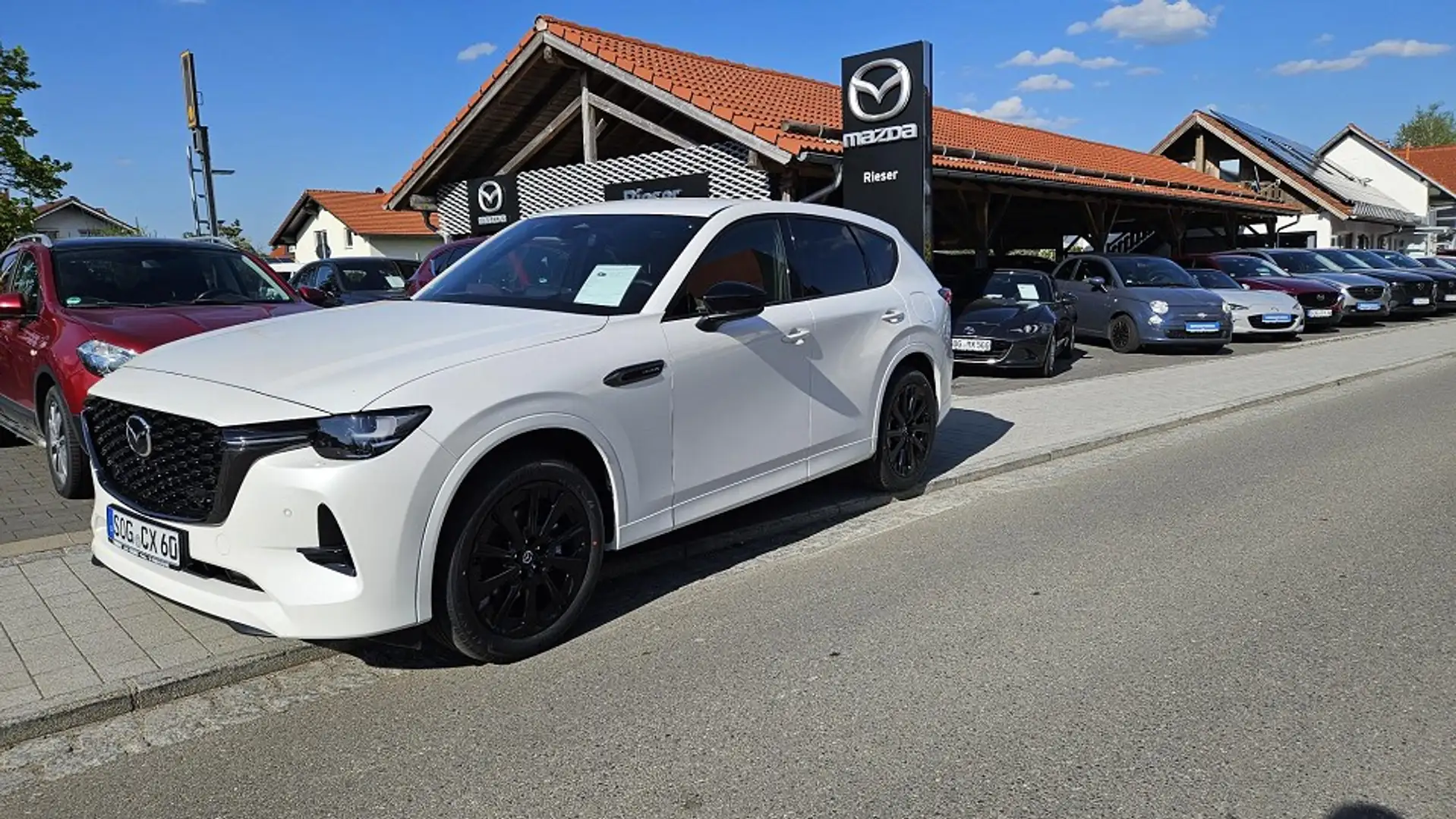 Mazda CX-60 als Homura 2025 Reihen 6-Zylinder Weiß - 1