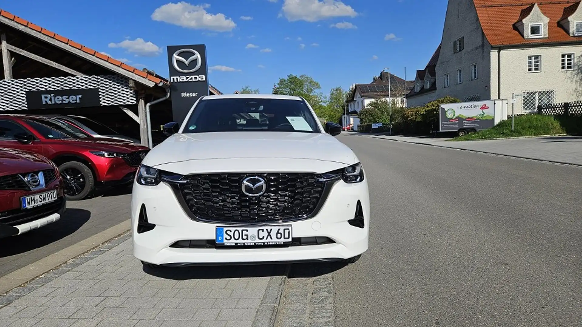 Mazda CX-60 als Homura 2025 Reihen 6-Zylinder Blanc - 2