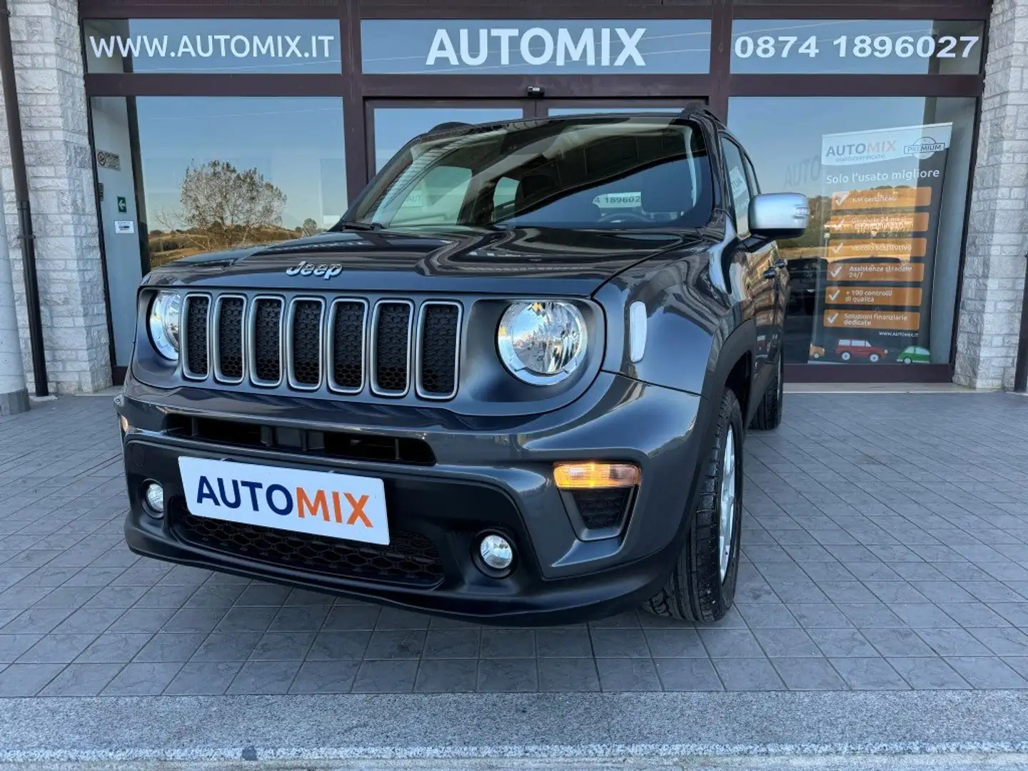 Jeep Renegade 1.3 T4 Phev Limited 4xe At6 4x4 Grigio - 2