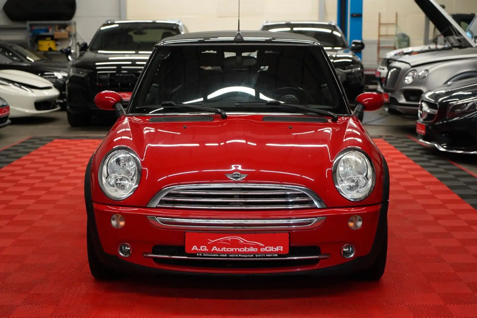 MINI Cooper Cabrio Cooper 1.6 Cabrio 2.Hand*Klima*Einparkhilfe* Rot - 2
