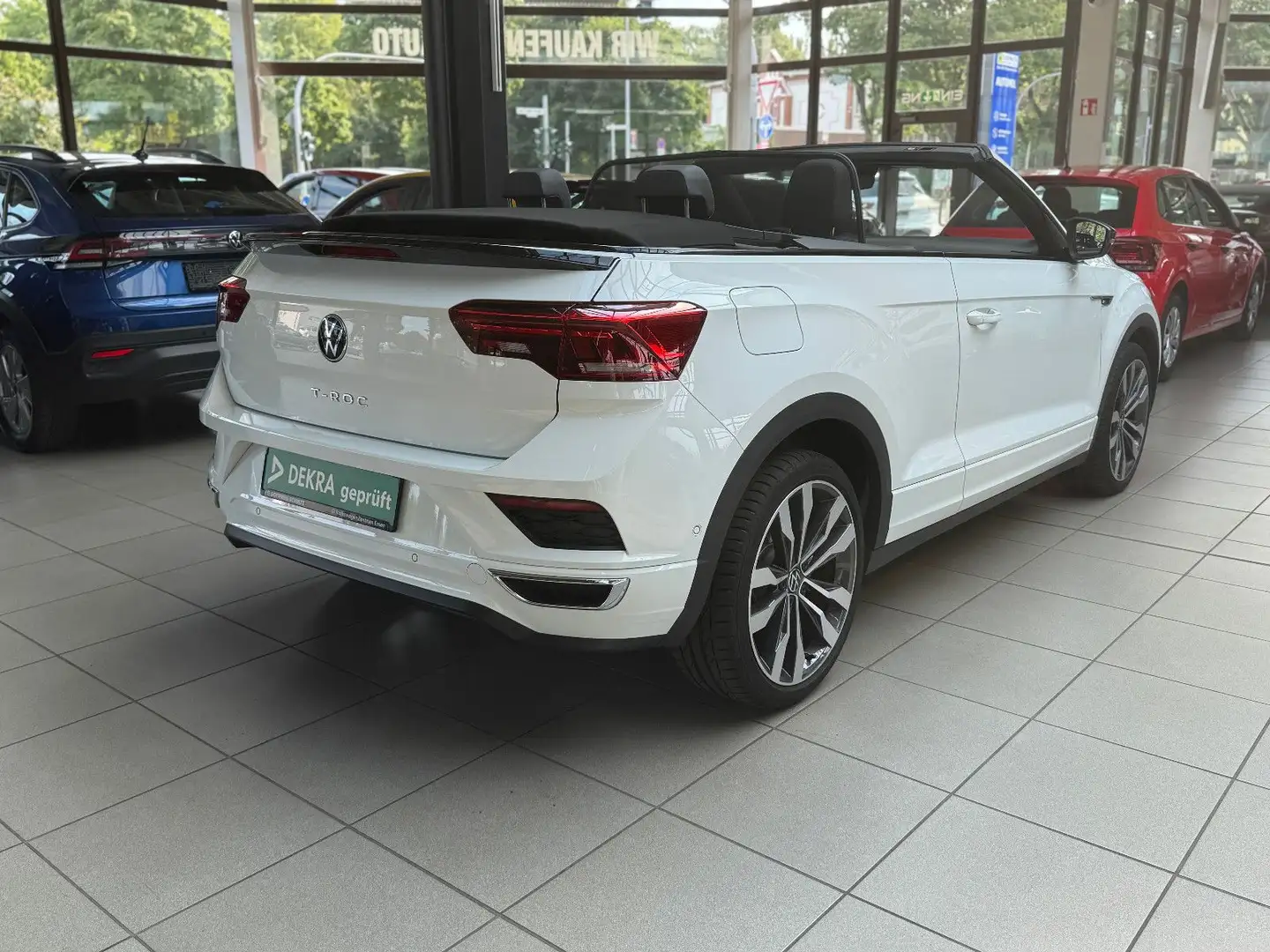 Volkswagen T-Roc Cabriolet 1.5TSI R-Line *DSG*CarPlay*LED* Weiß - 2