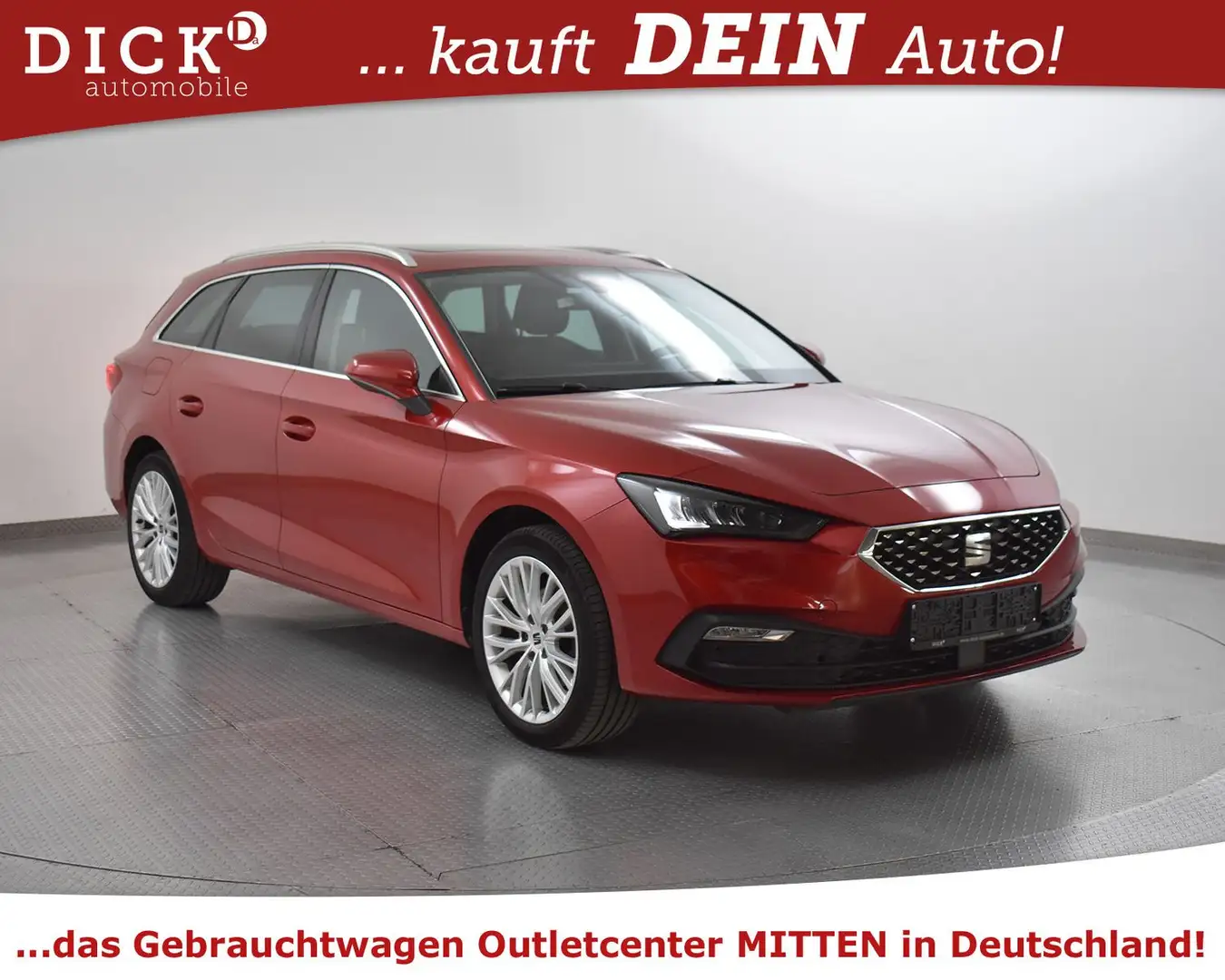 SEAT Leon ST 1.5TSI Xcell PANO+VIRTU+LED+SHZ+KAM+ACC+ Rot - 1