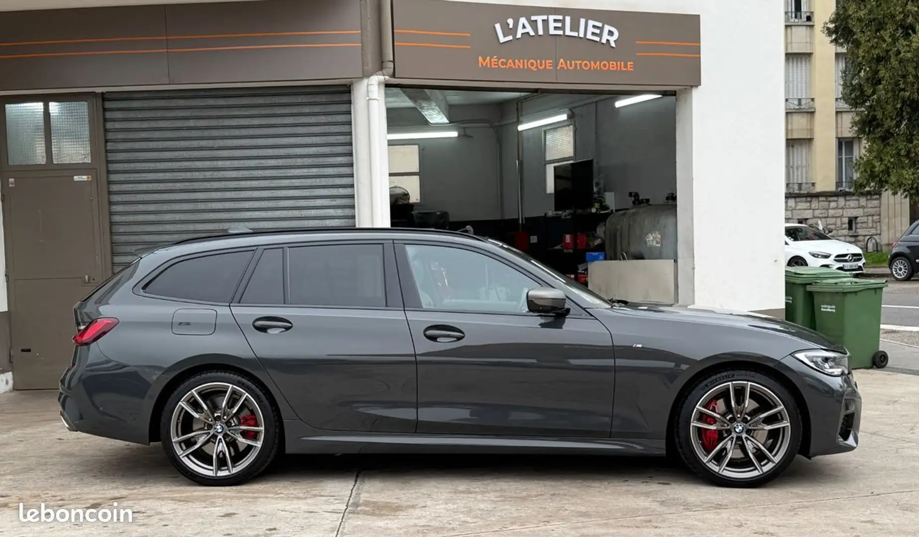 BMW 340 (g21) m340i 374 xdrive bva8 + t.o h&k hud acc camera 360 sieges chauffants +surequipée Gris - 2