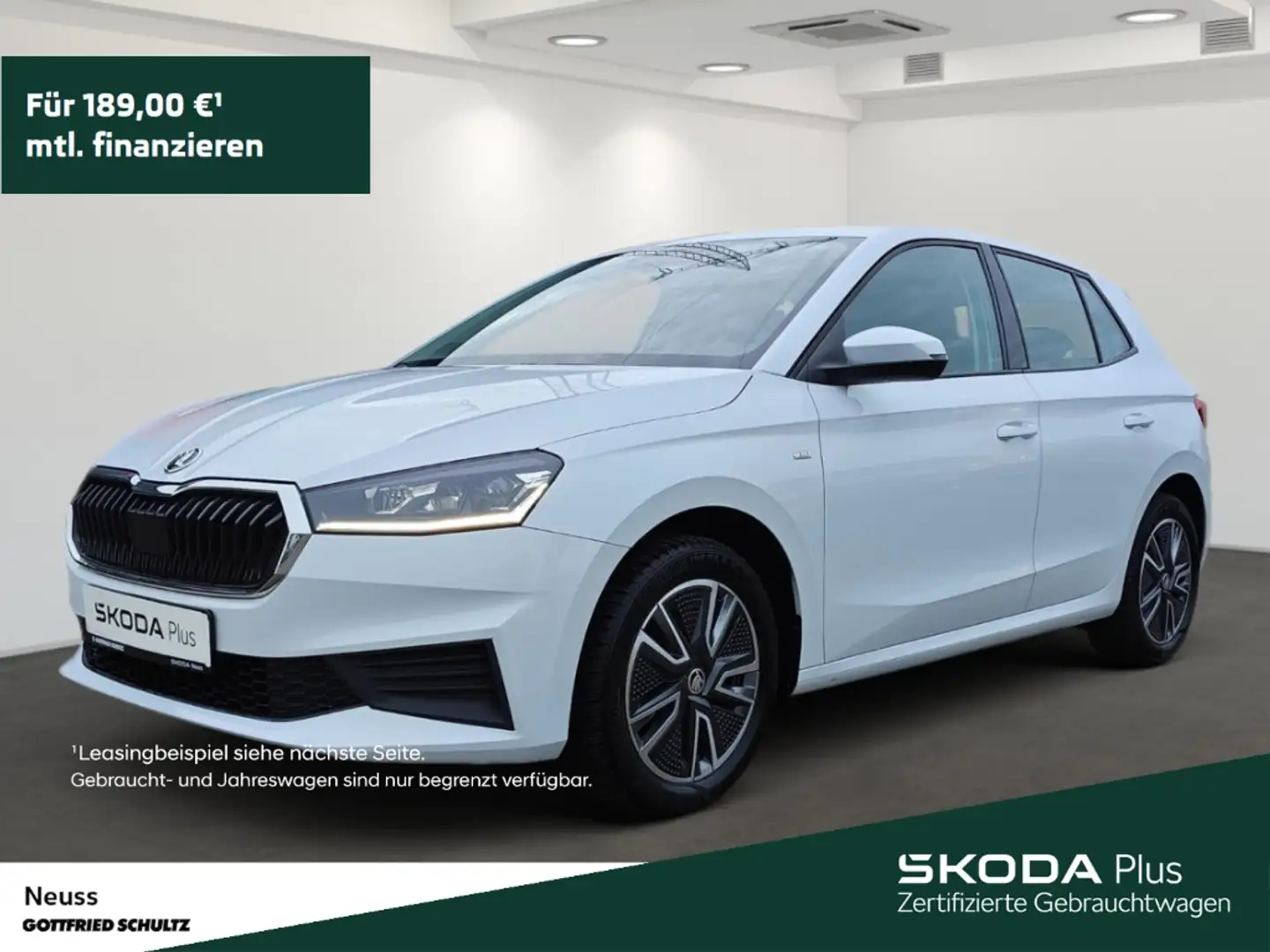 Skoda Fabia TOUR TSI NAVI SITZHEIZUNG LED EINPARKHILFE Weiß - 1