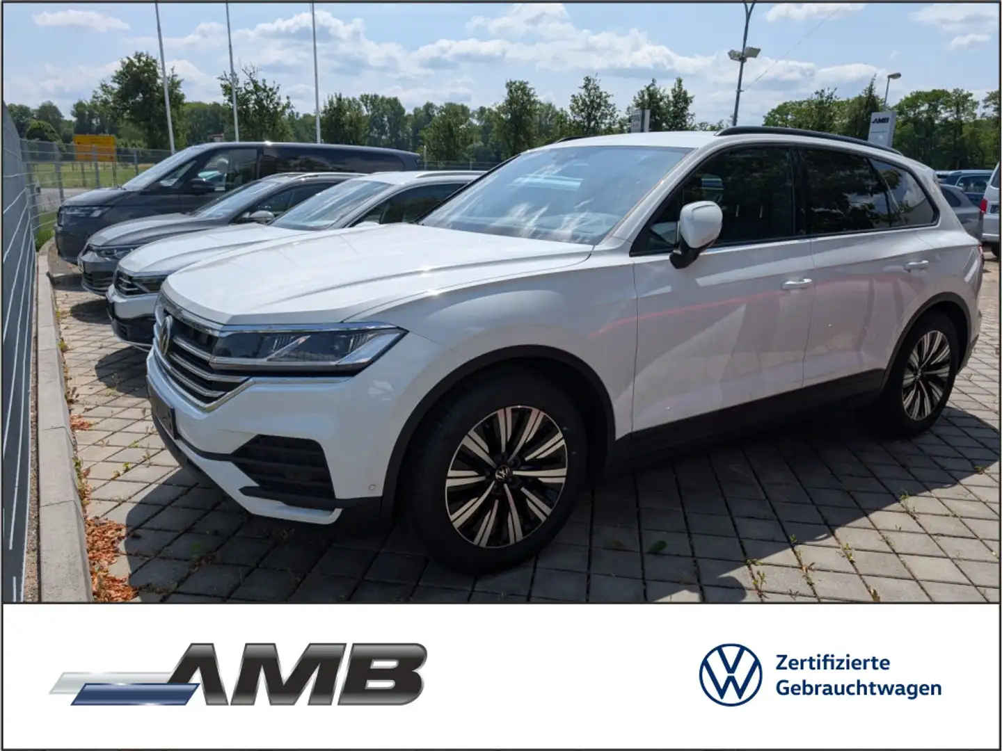 Volkswagen Touareg 3.0 TDI RFK/Standhzg/Sitzhzg Blanc - 1