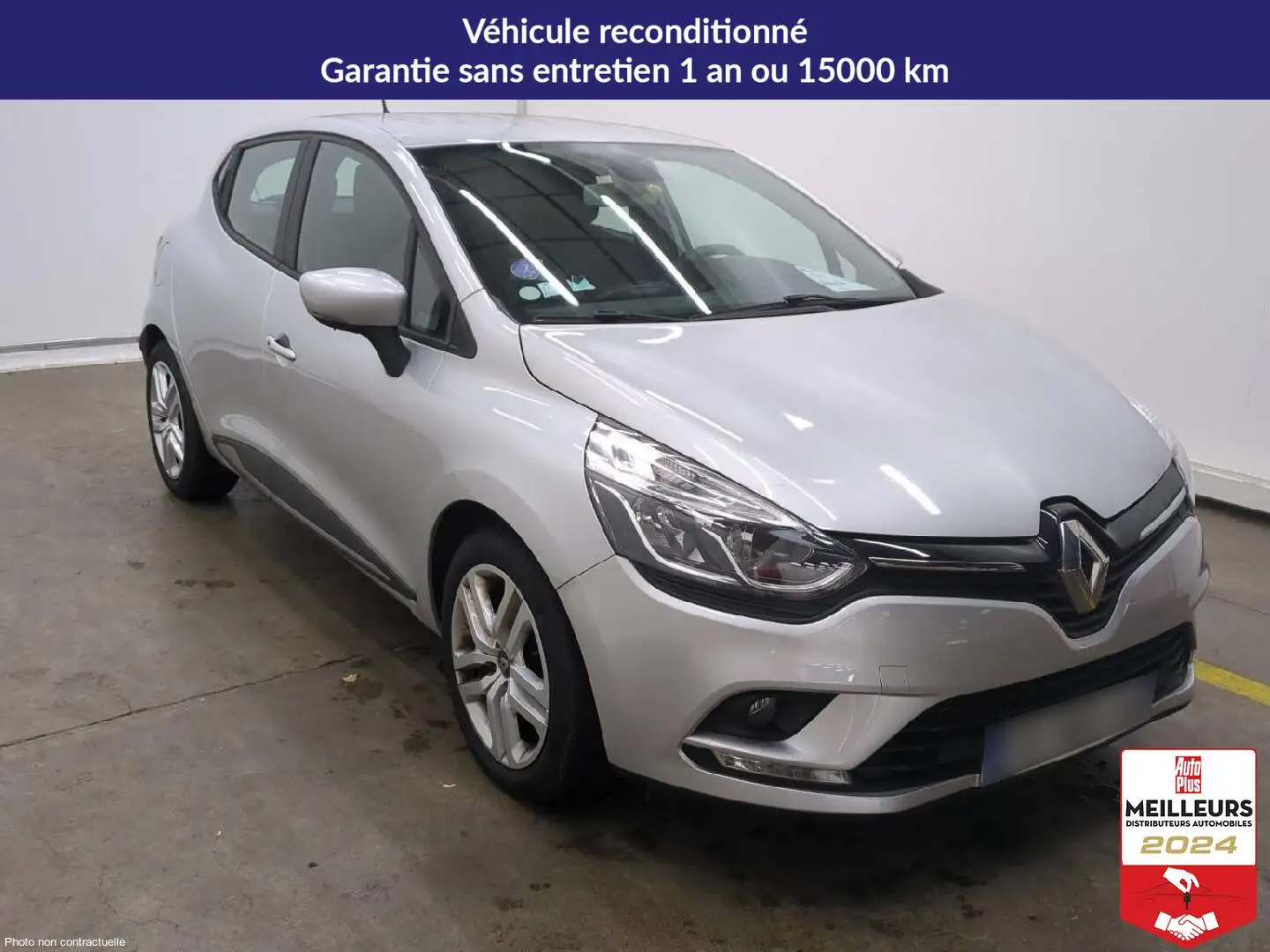 Renault Clio Clio TCe 90 Zen +Radar de recul +Clim auto +Nav Gris - 2