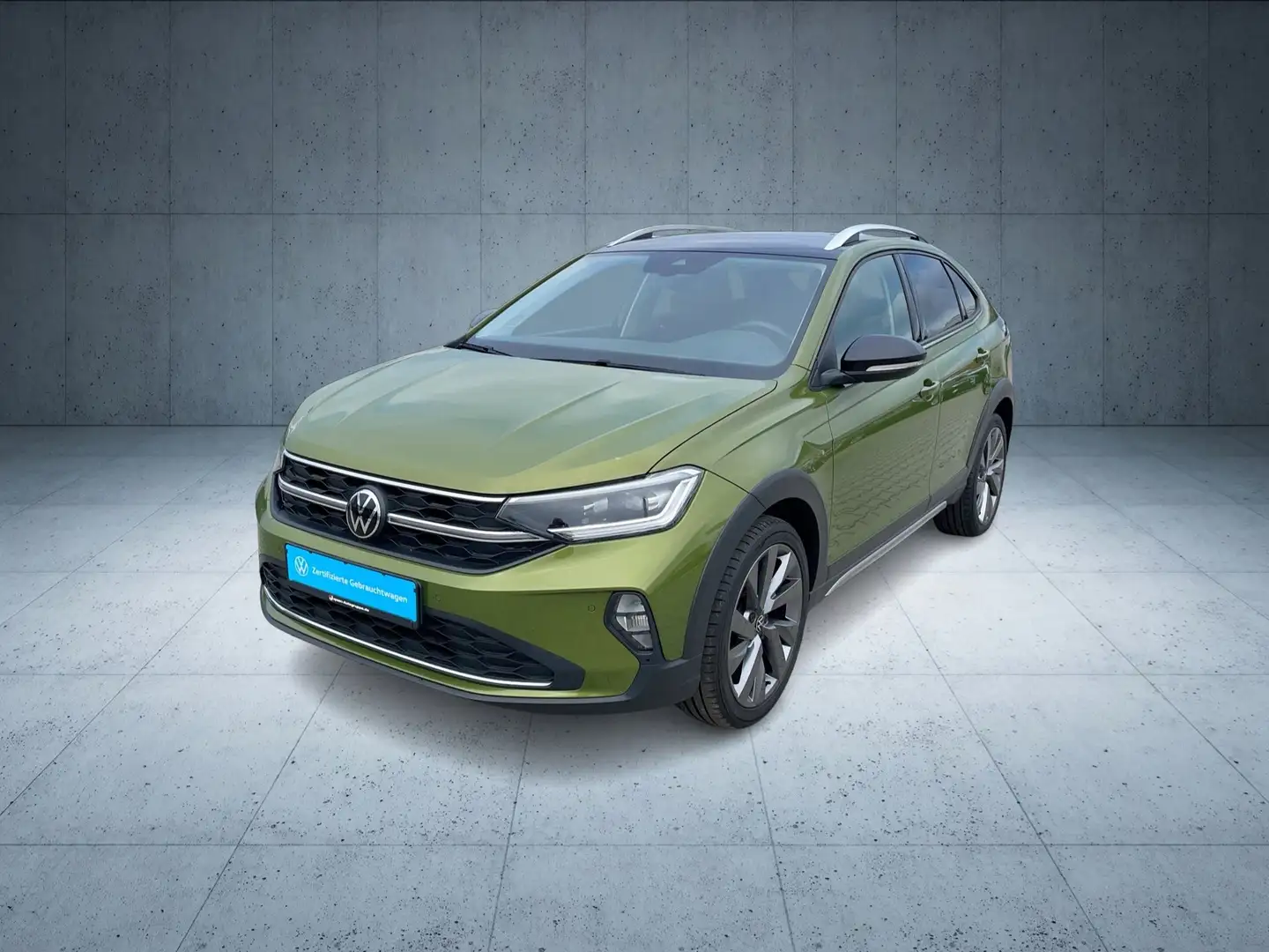 Volkswagen Taigo Style 1.0 TSI DSG AHK+ACC+LM+Navi+Keyless Grün - 2